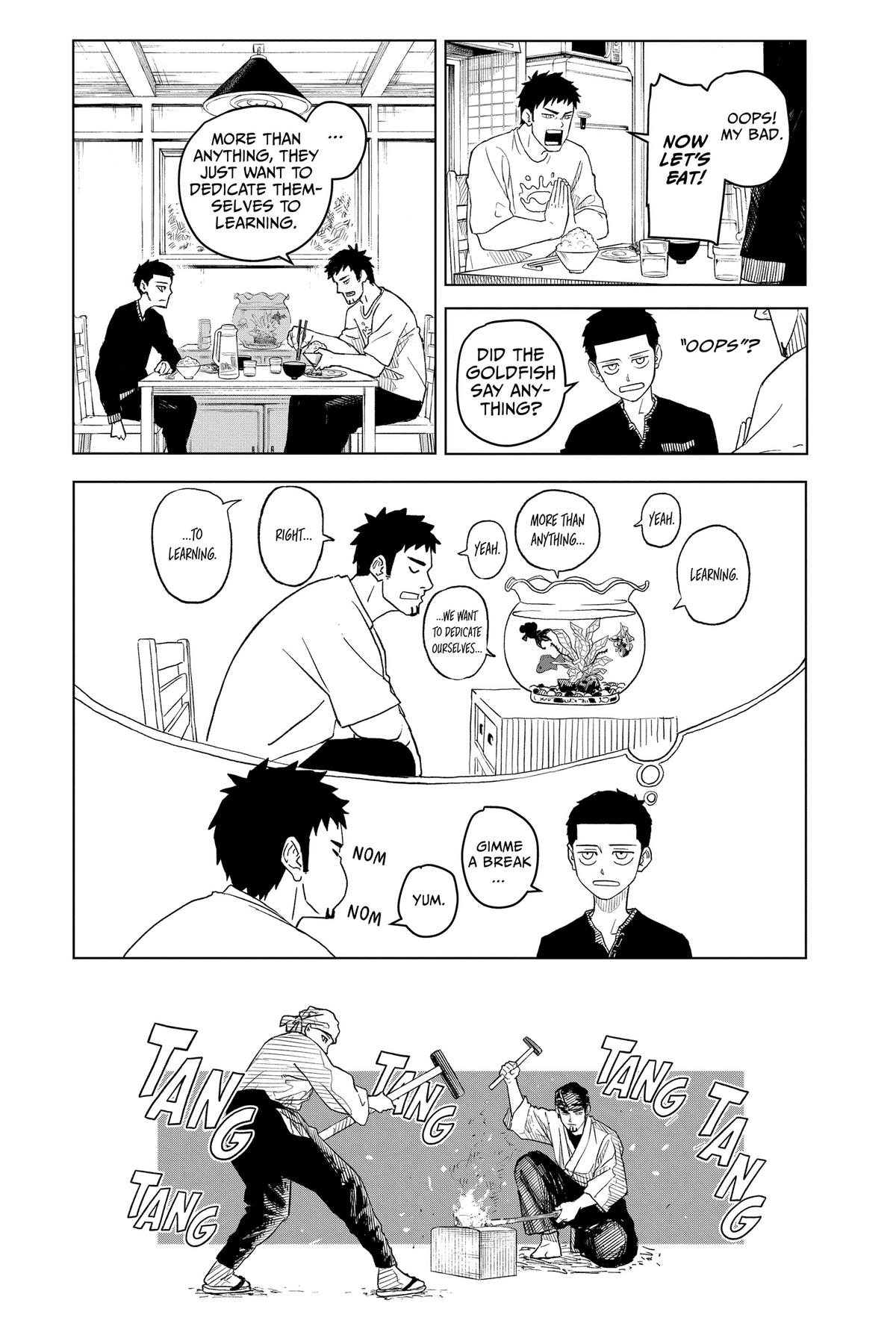 Kagurabachi Manga Chapter 1 page 13 - Mission scene