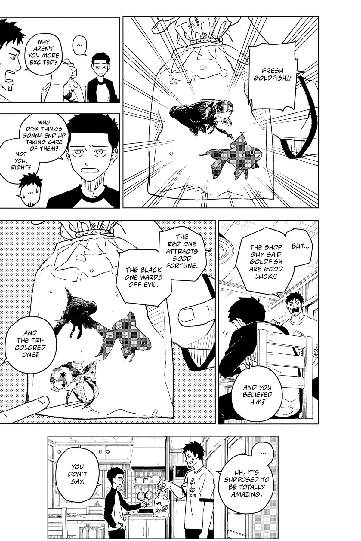 Kagurabachi Manga Chapter 1 page 15 - Mission scene