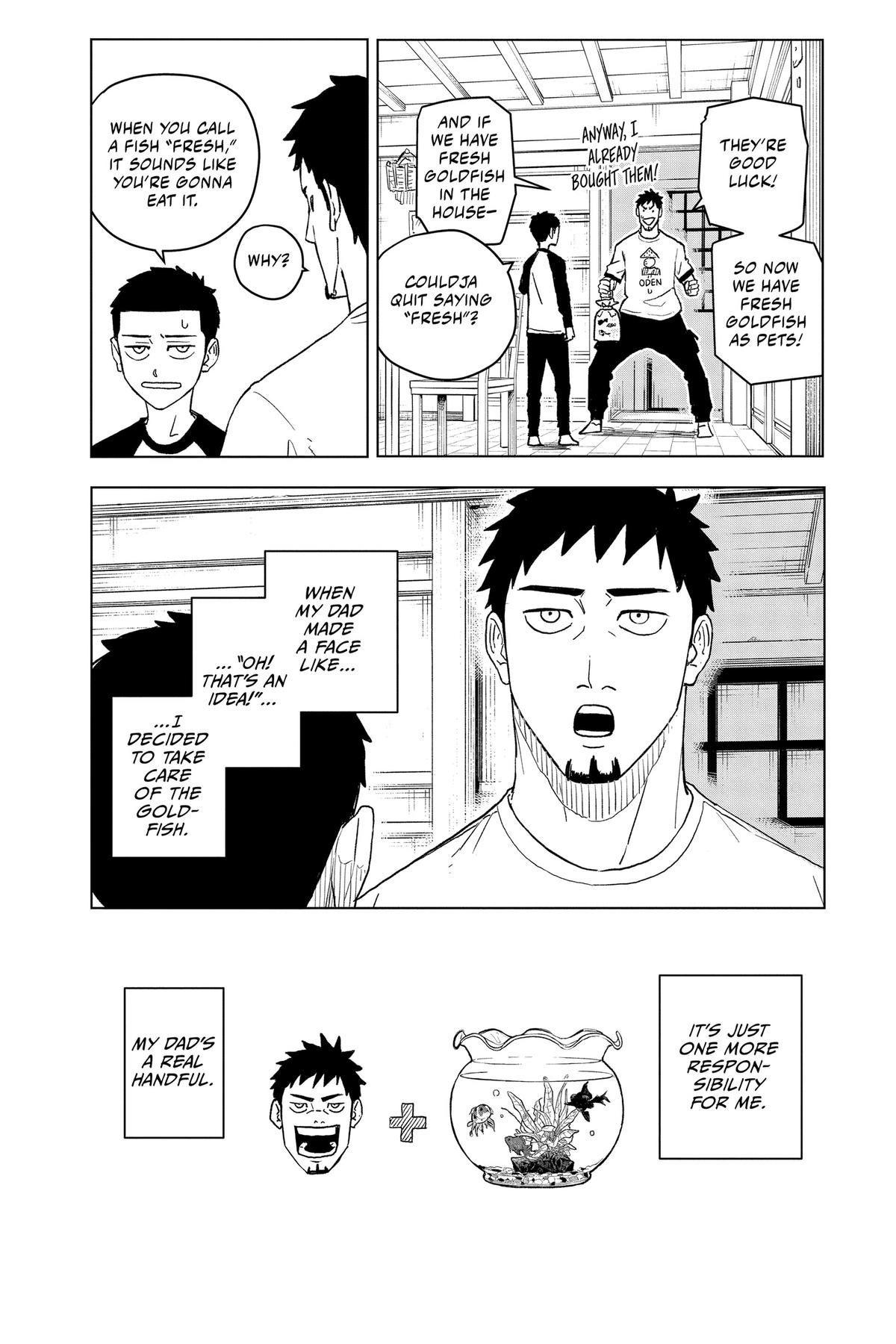 Kagurabachi Manga Chapter 1 page 16 - Mission scene