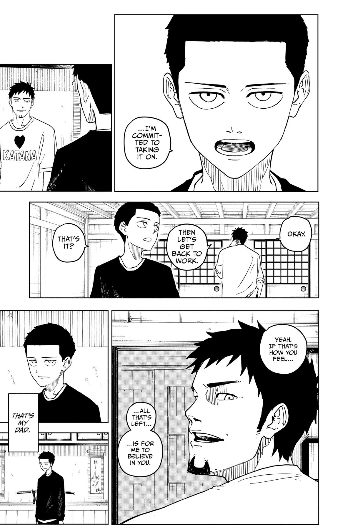 Kagurabachi Manga Chapter 1 page 27 - Mission scene