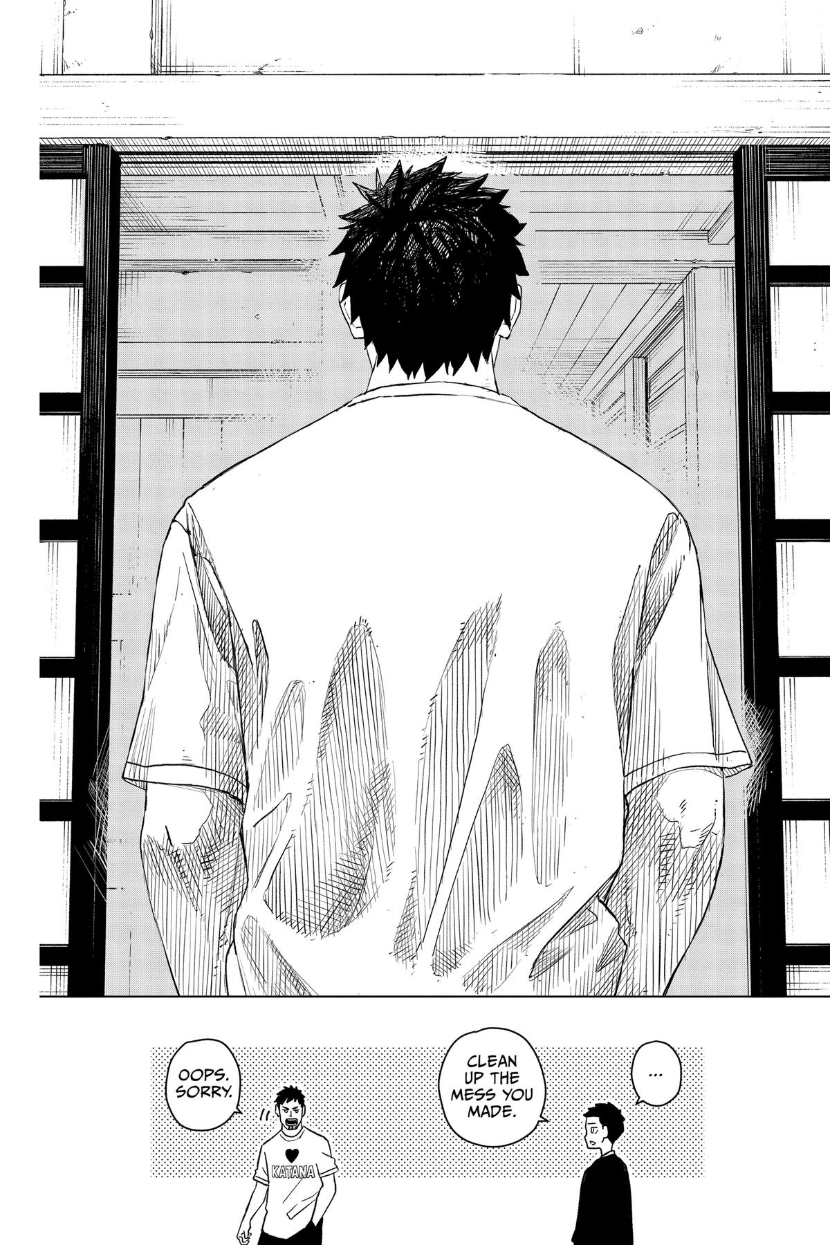 Kagurabachi Manga Chapter 1 page 28 - Mission scene