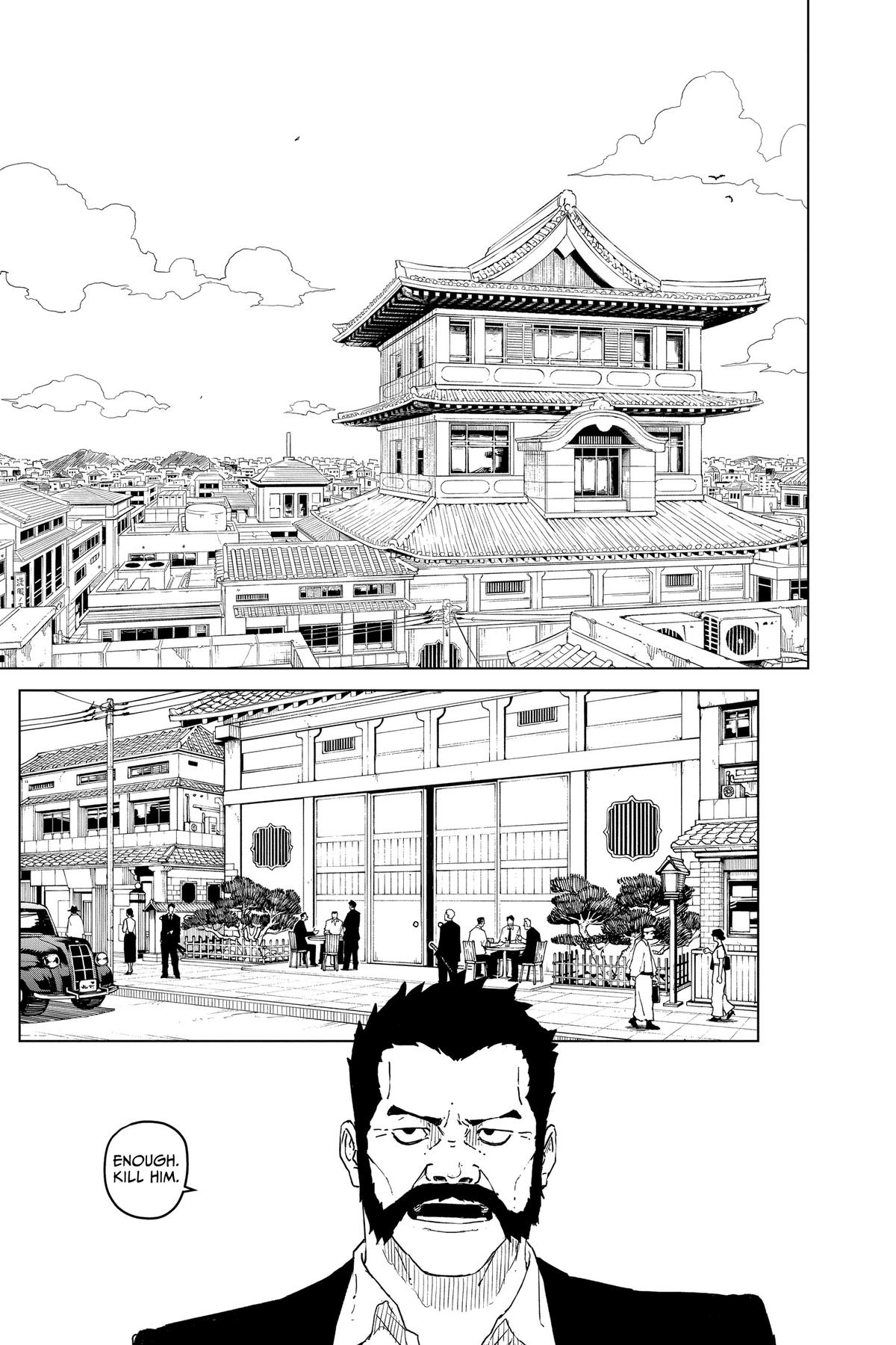 Kagurabachi Manga Chapter 1 page 29 - Mission scene