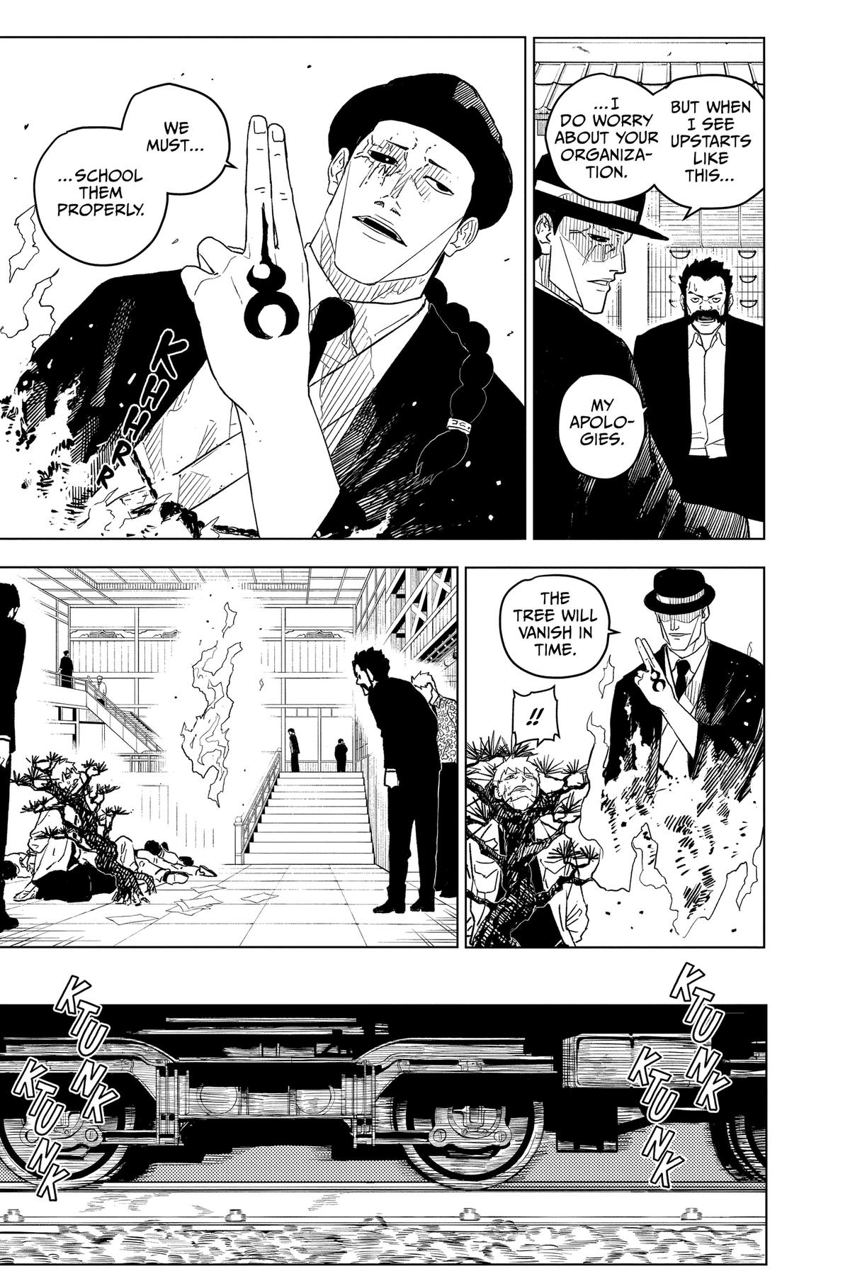 Kagurabachi Manga Chapter 1 page 35 - Mission scene