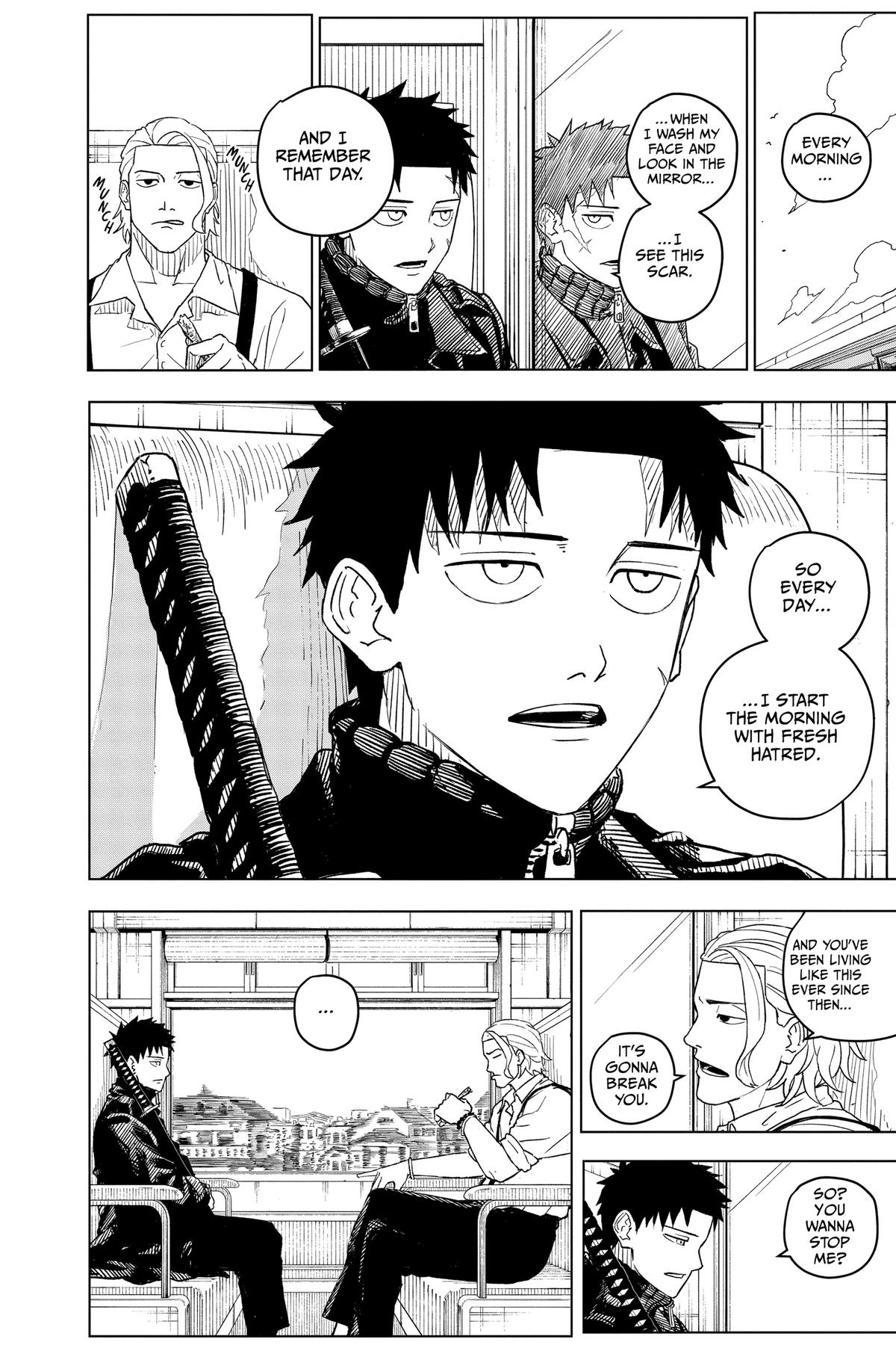 Kagurabachi Manga Chapter 1 page 38 - Mission scene