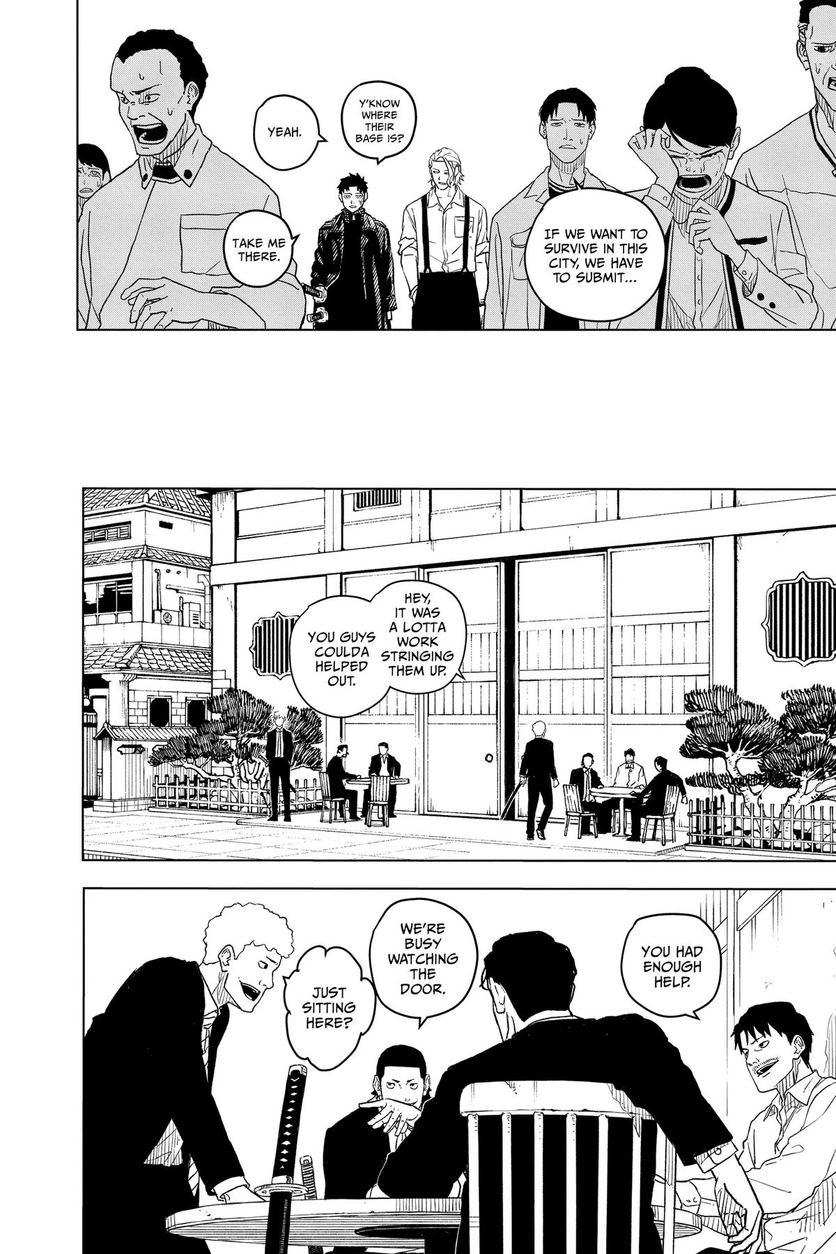 Kagurabachi Manga Chapter 1 page 42 - Mission scene