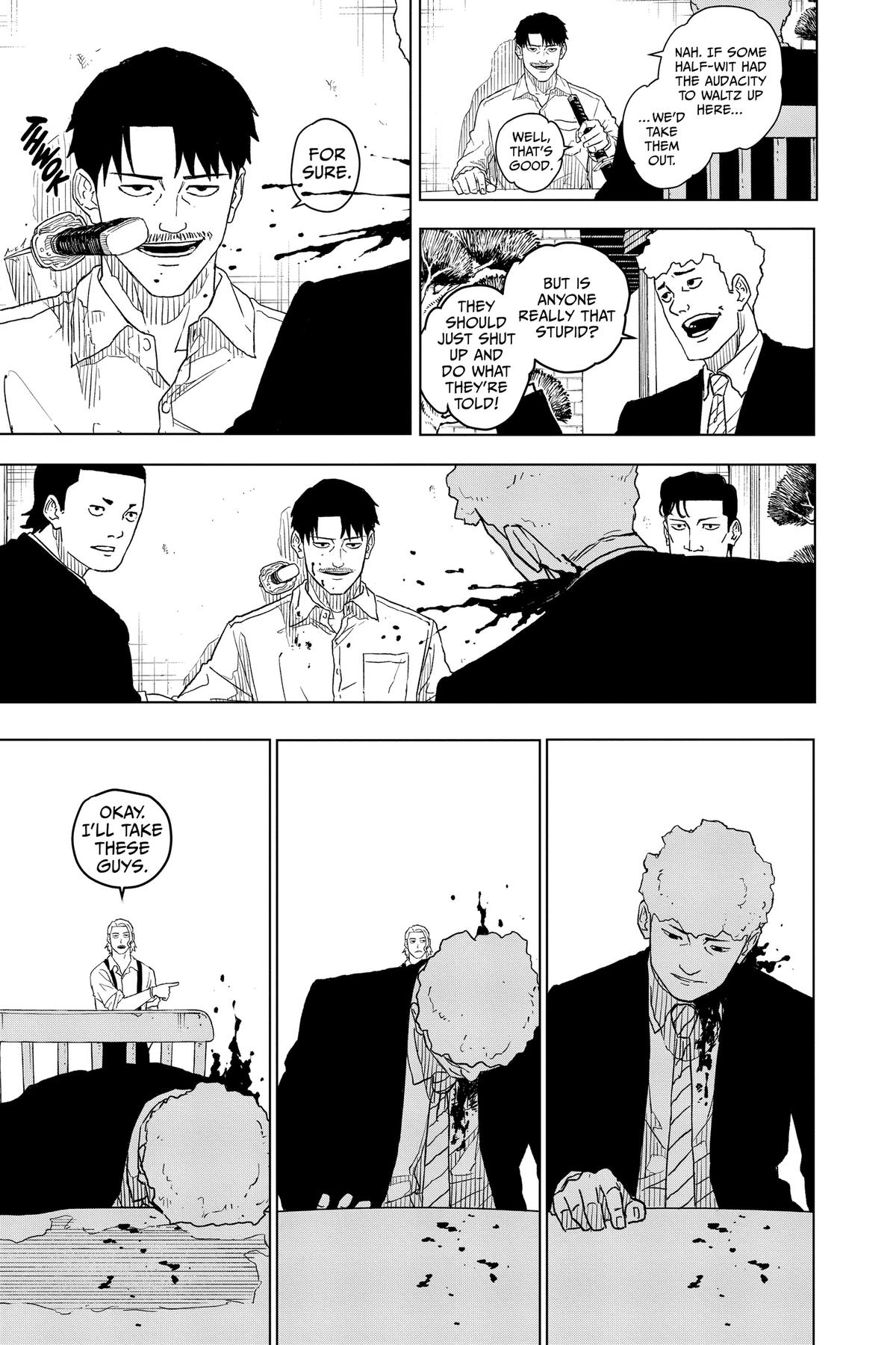 Kagurabachi Manga Chapter 1 page 43 - Mission scene