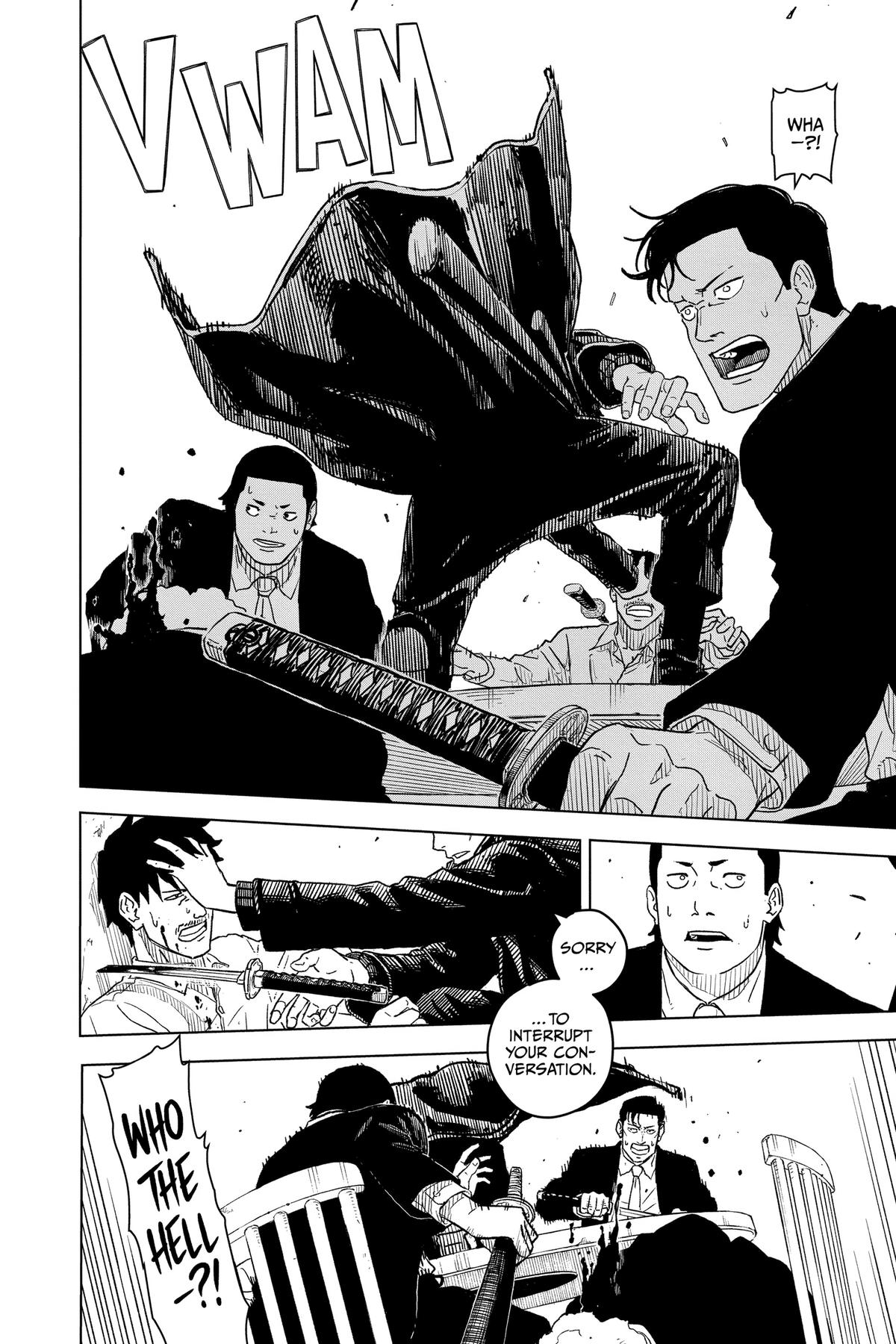 Kagurabachi Manga Chapter 1 page 44 - Mission scene