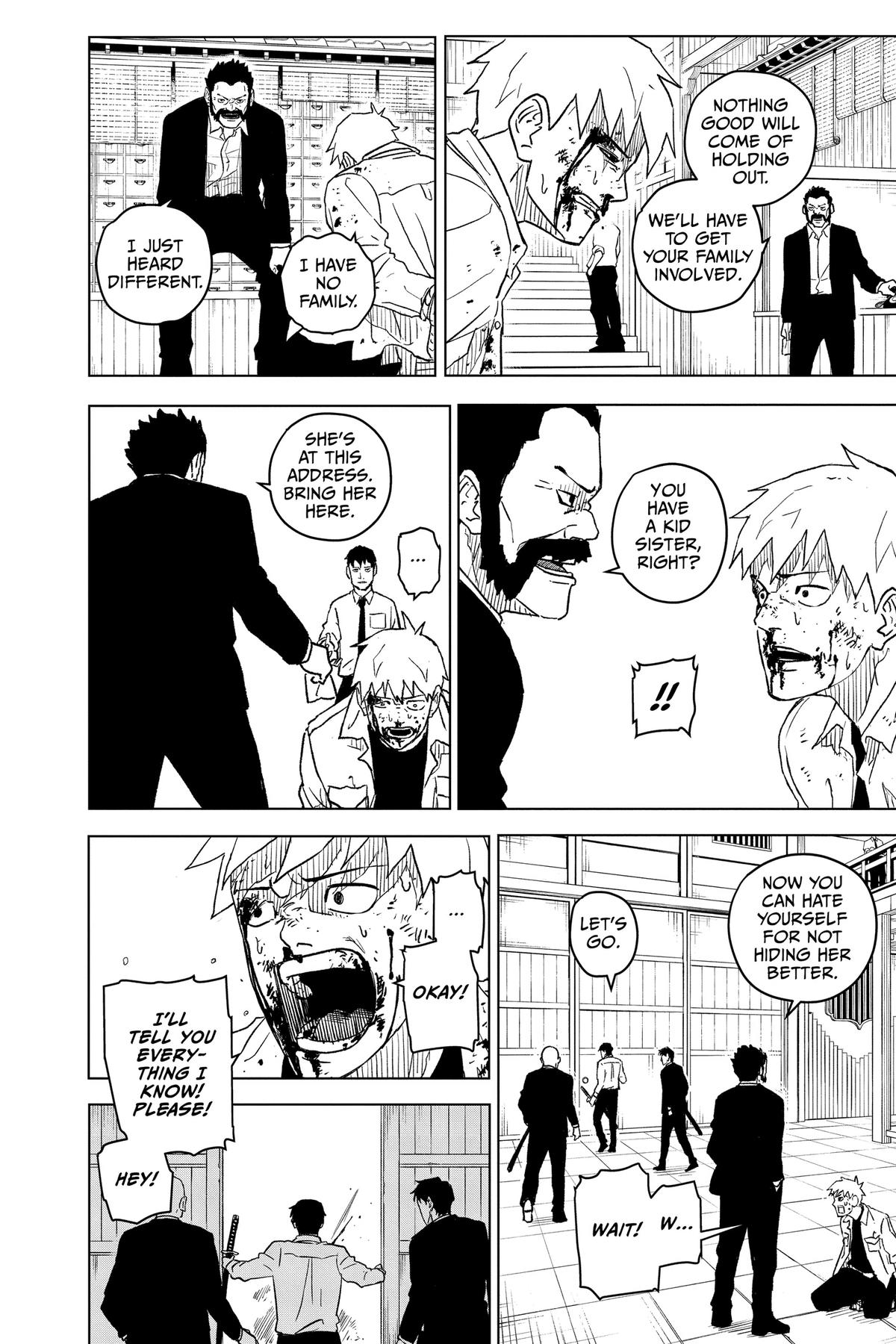 Kagurabachi Manga Chapter 1 page 46 - Mission scene