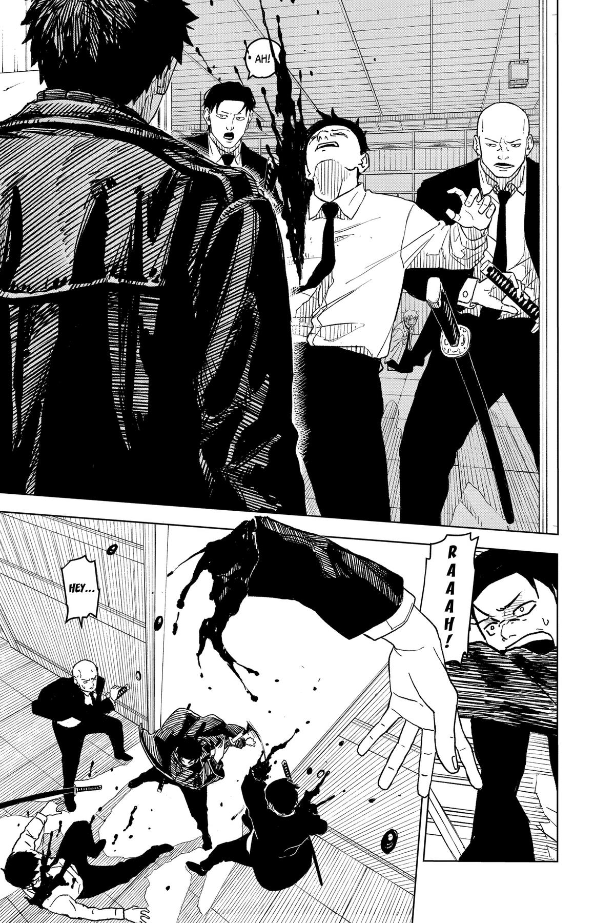 Kagurabachi Manga Chapter 1 page 47 - Mission scene