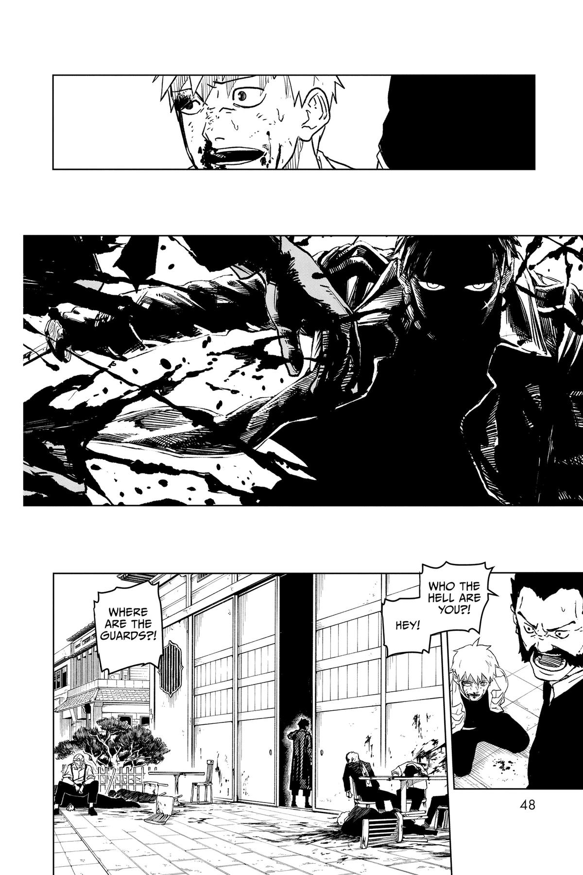 Kagurabachi Manga Chapter 1 page 48 - Mission scene