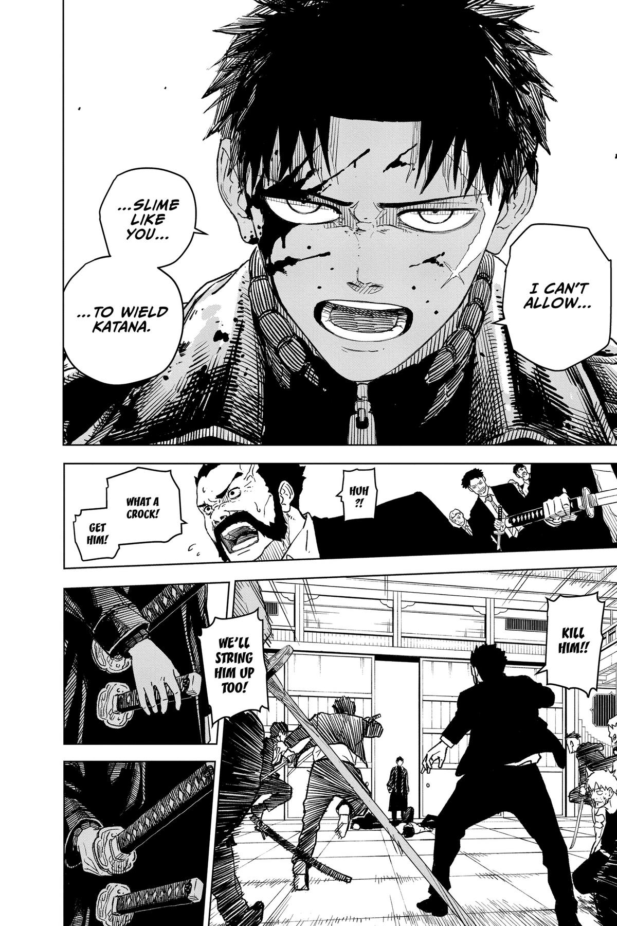 Kagurabachi Manga Chapter 1 page 50 - Mission scene