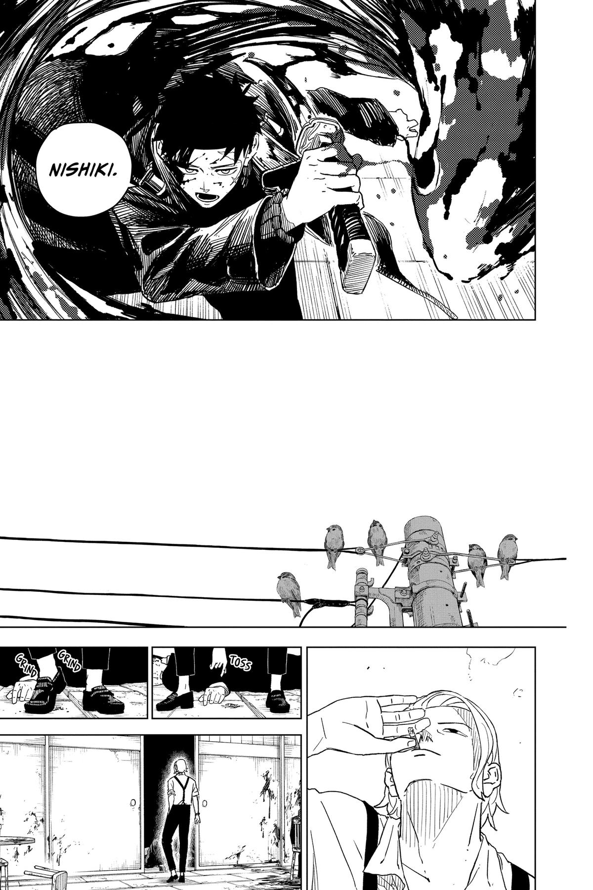 Kagurabachi Manga Chapter 1 page 55 - Mission scene