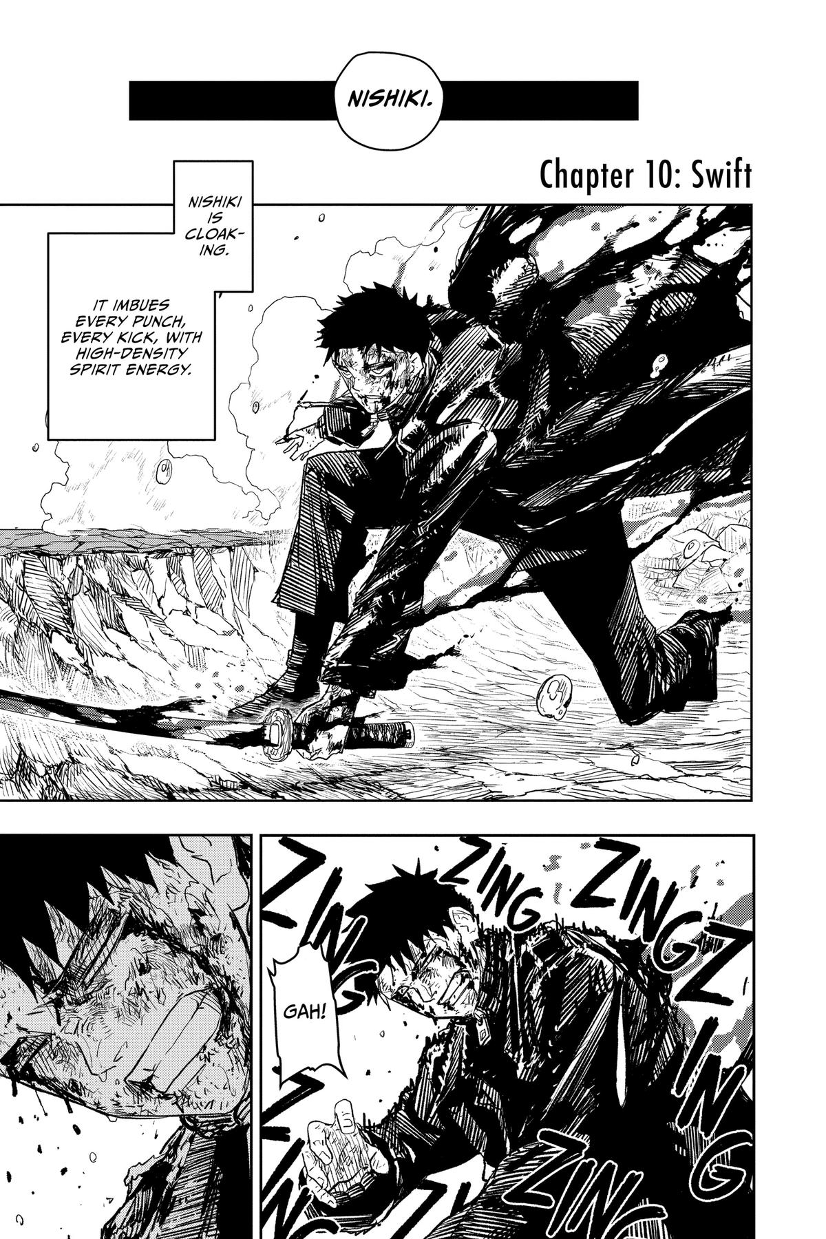 Kagurabachi Manga Chapter 10 page 1 - Swift scene