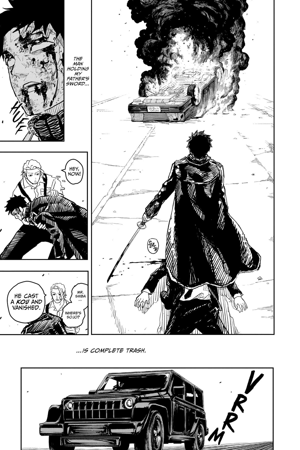 Kagurabachi Manga Chapter 10 page 15 - Swift scene