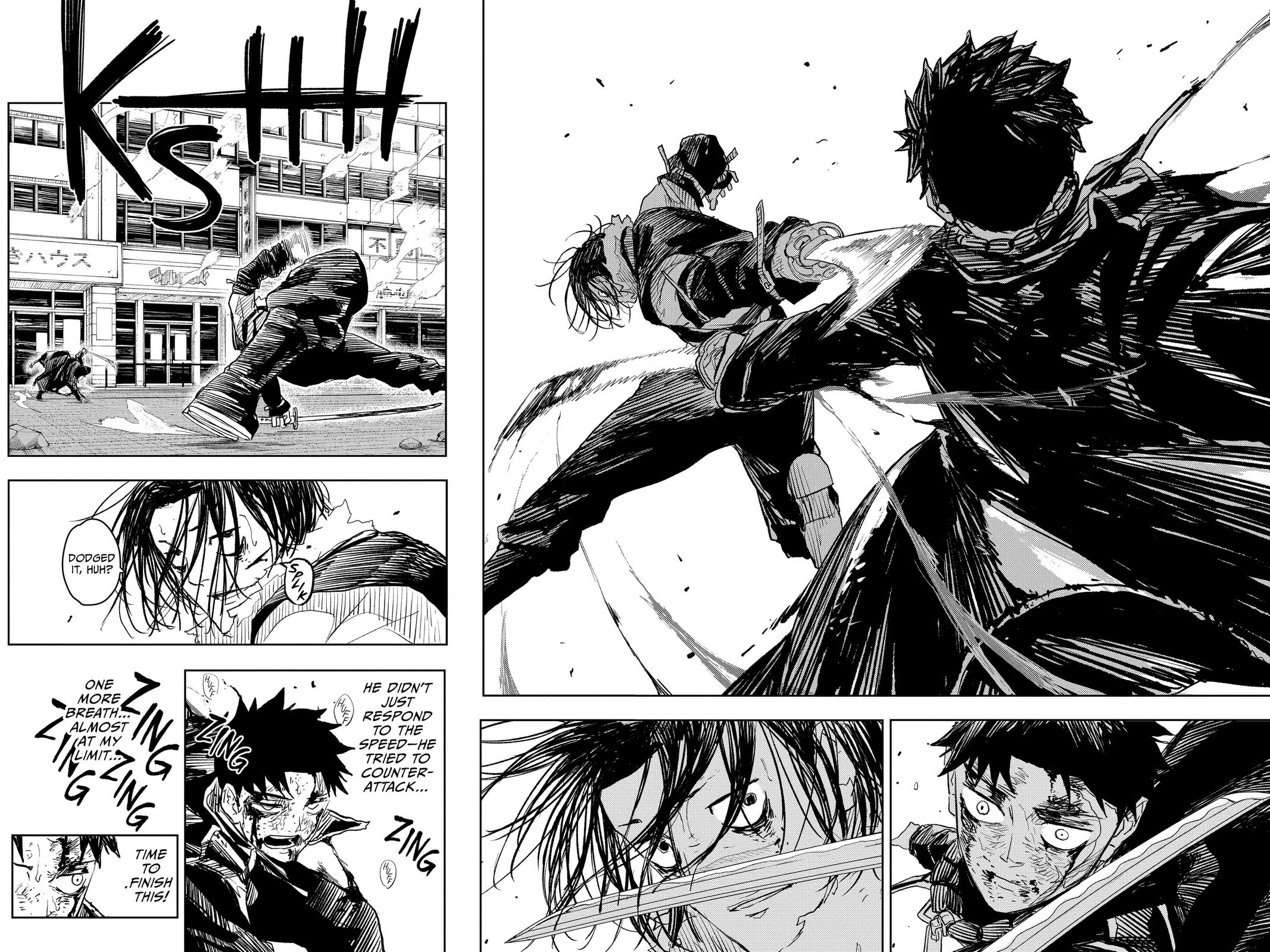 Kagurabachi Manga Chapter 10 page 6 - Swift scene