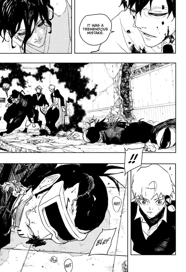 Kagurabachi Manga Chapter 100 page 11 - Sword Master scene