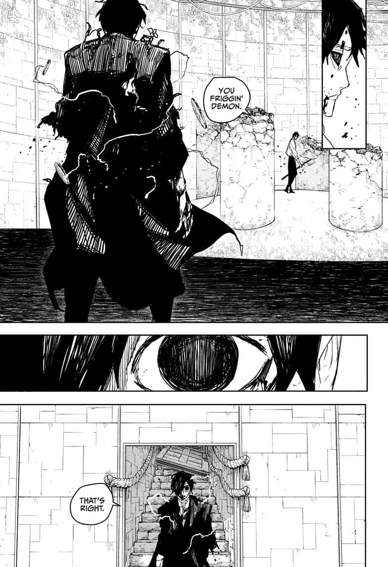 Kagurabachi Manga Chapter 100 page 15 - Sword Master scene