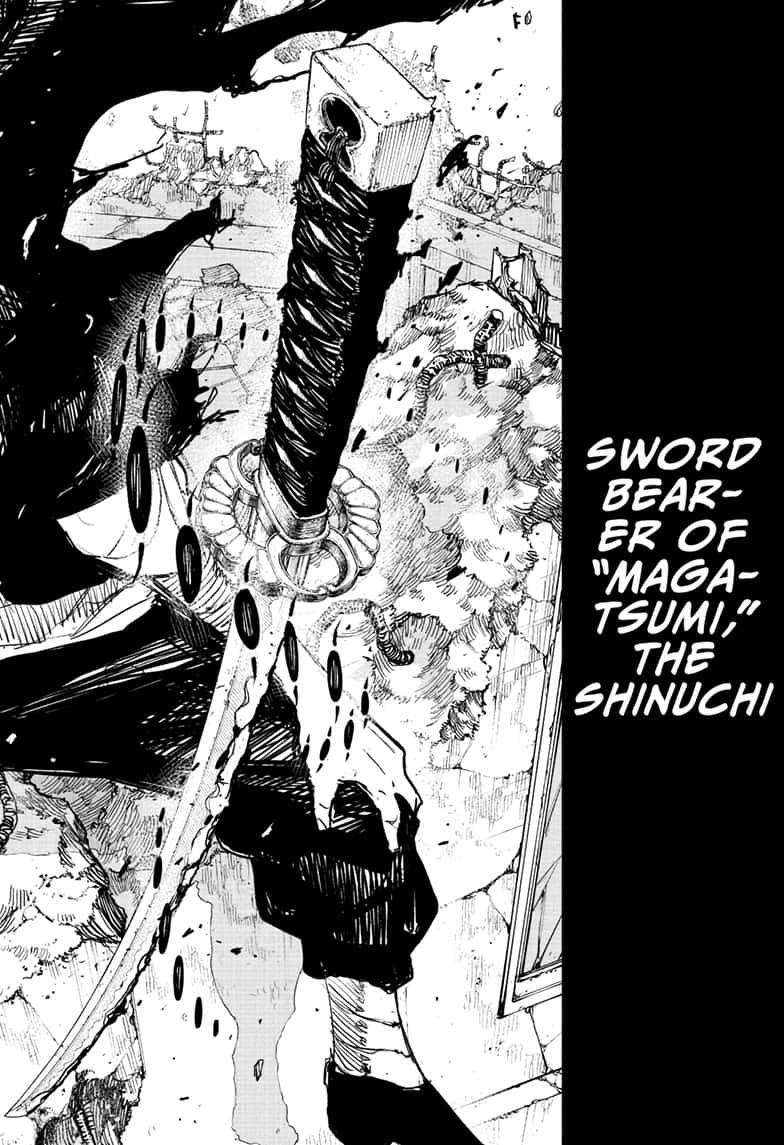 Kagurabachi Manga Chapter 100 page 2 - Sword Master scene