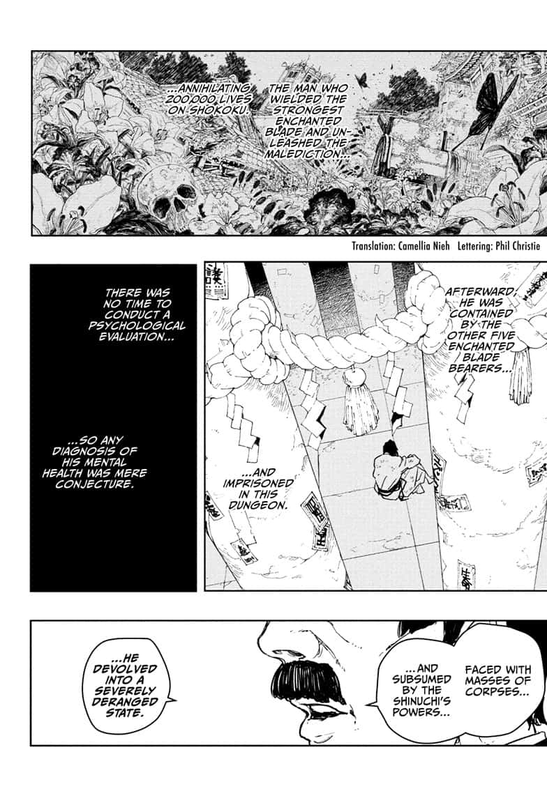 Kagurabachi Manga Chapter 100 page 4 - Sword Master scene