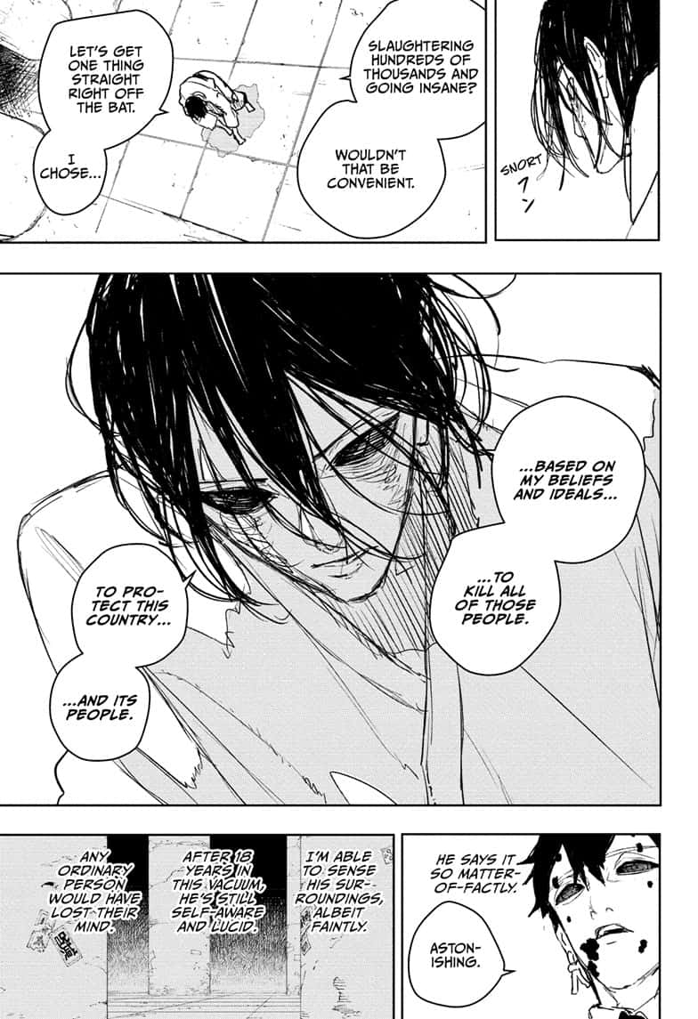 Kagurabachi Manga Chapter 100 page 7 - Sword Master scene