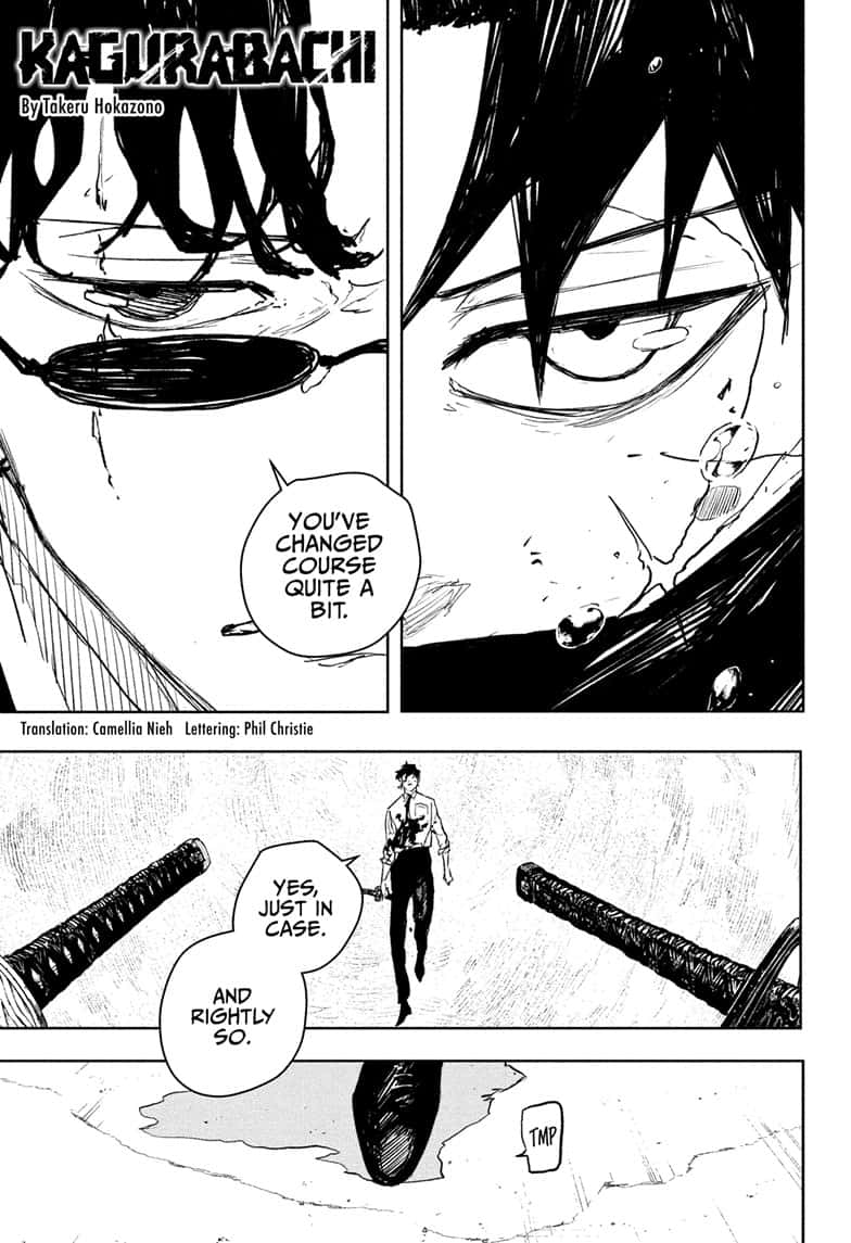 Kagurabachi Manga Chapter 102 page 1 - What You Need to See scene