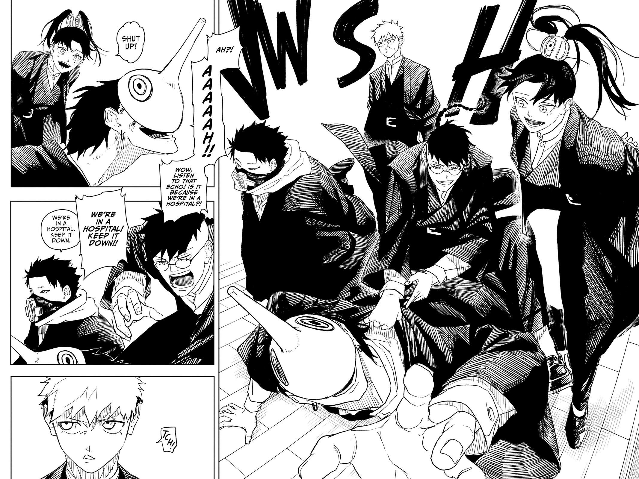 Kagurabachi Manga Chapter 11 page 12 - Awaken scene