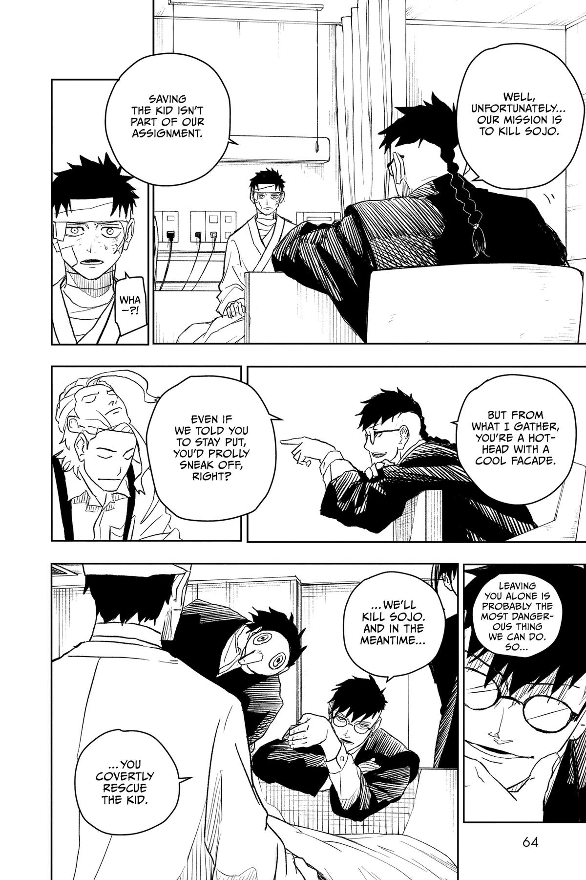 Kagurabachi Manga Chapter 11 page 17 - Awaken scene