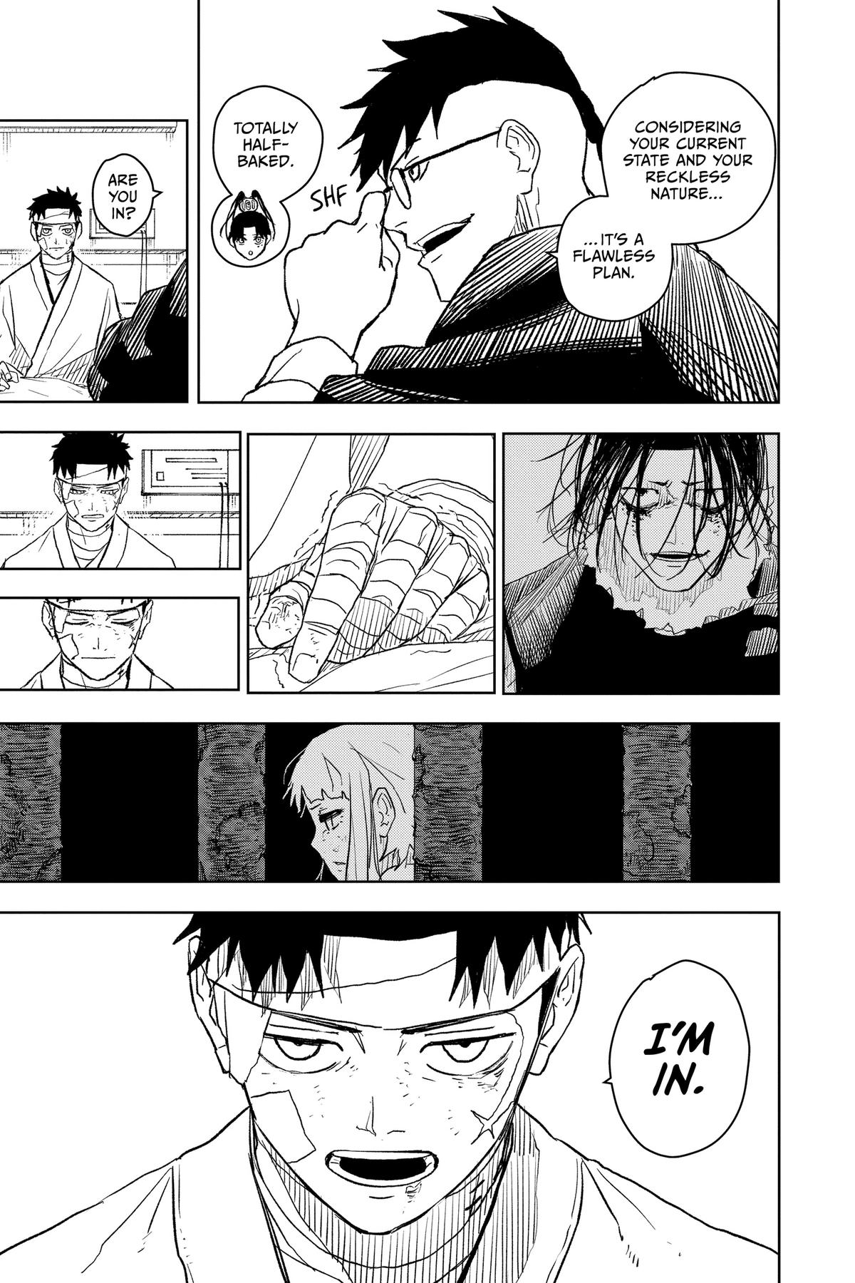 Kagurabachi Manga Chapter 11 page 18 - Awaken scene