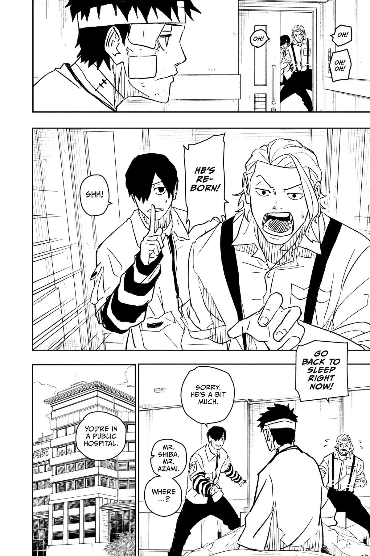 Kagurabachi Manga Chapter 11 page 2 - Awaken scene