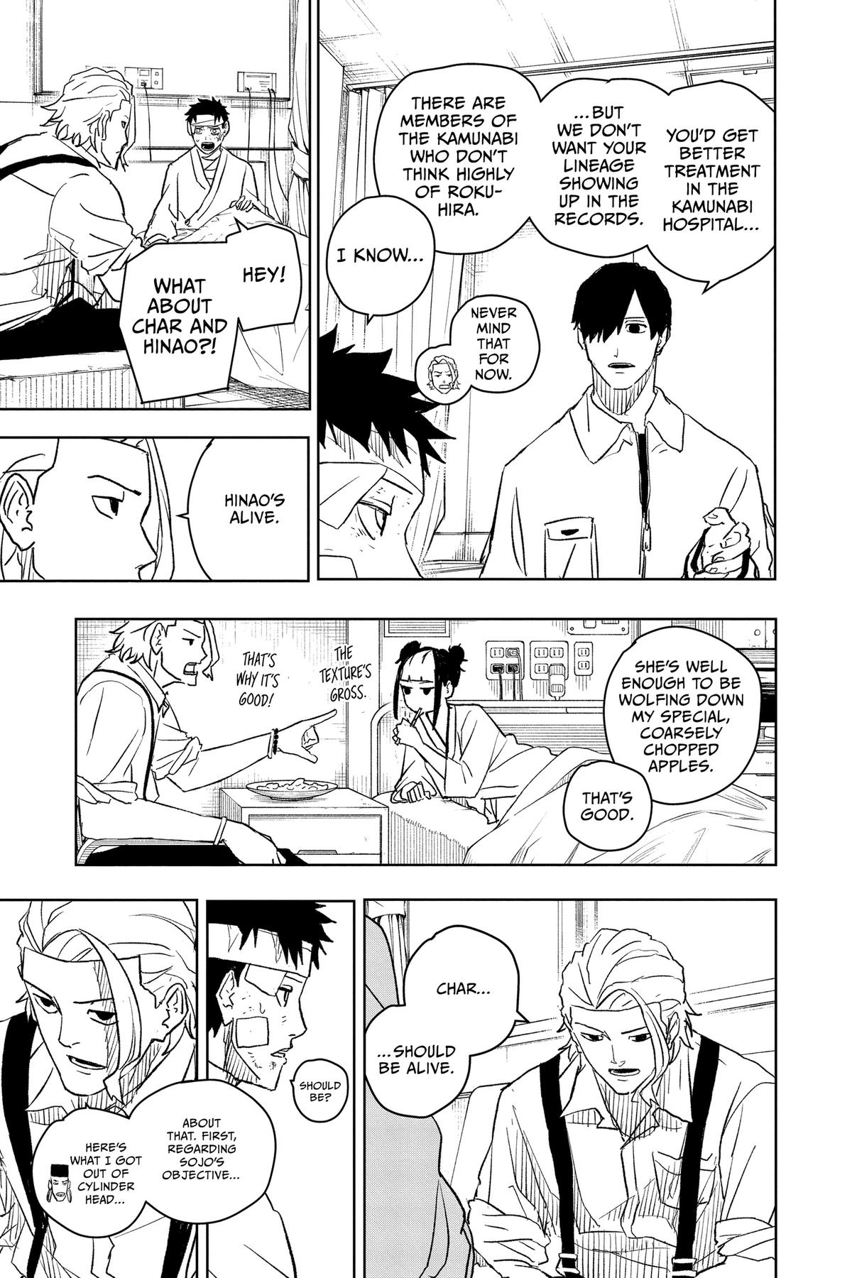 Kagurabachi Manga Chapter 11 page 3 - Awaken scene