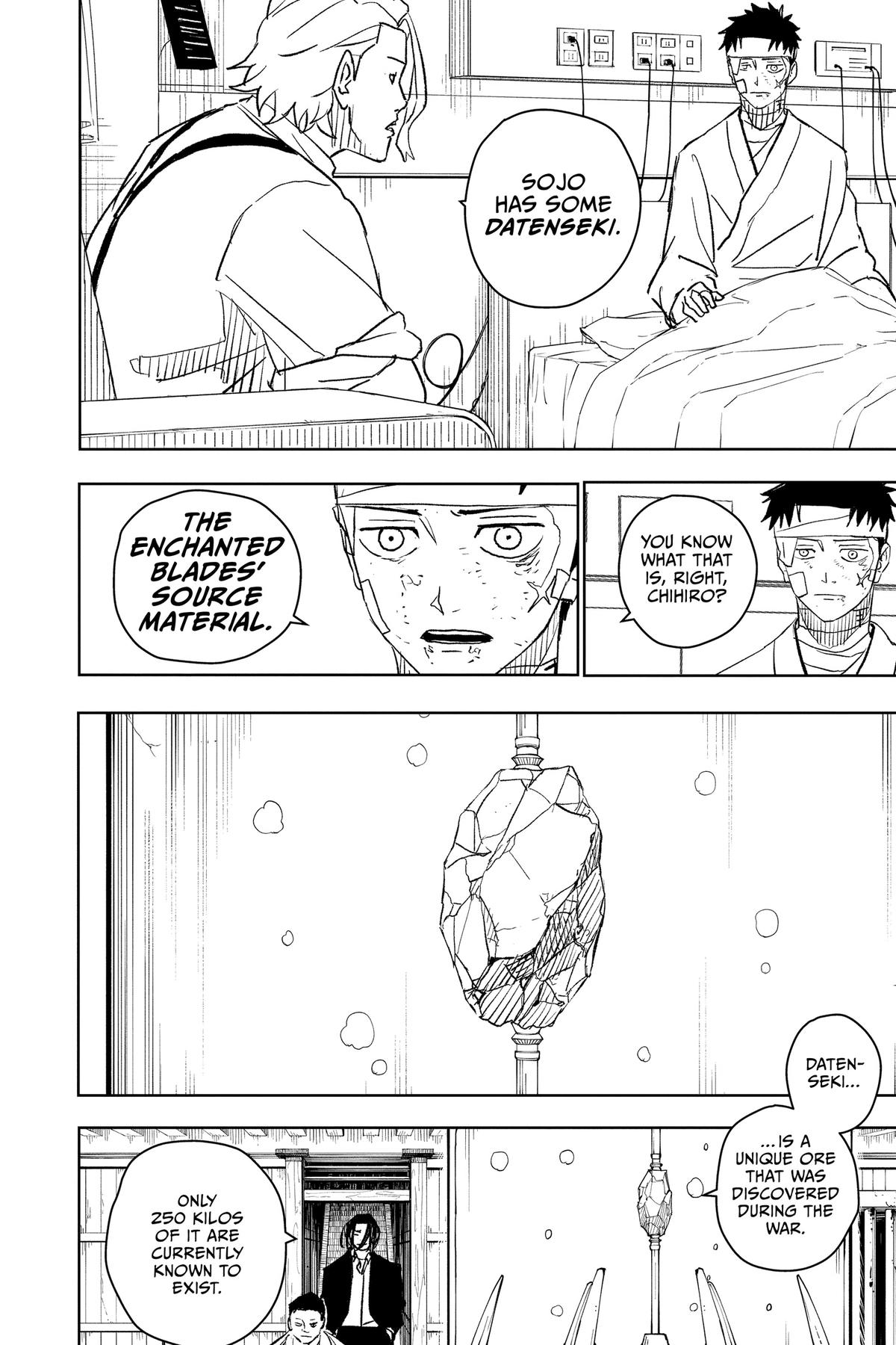 Kagurabachi Manga Chapter 11 page 4 - Awaken scene