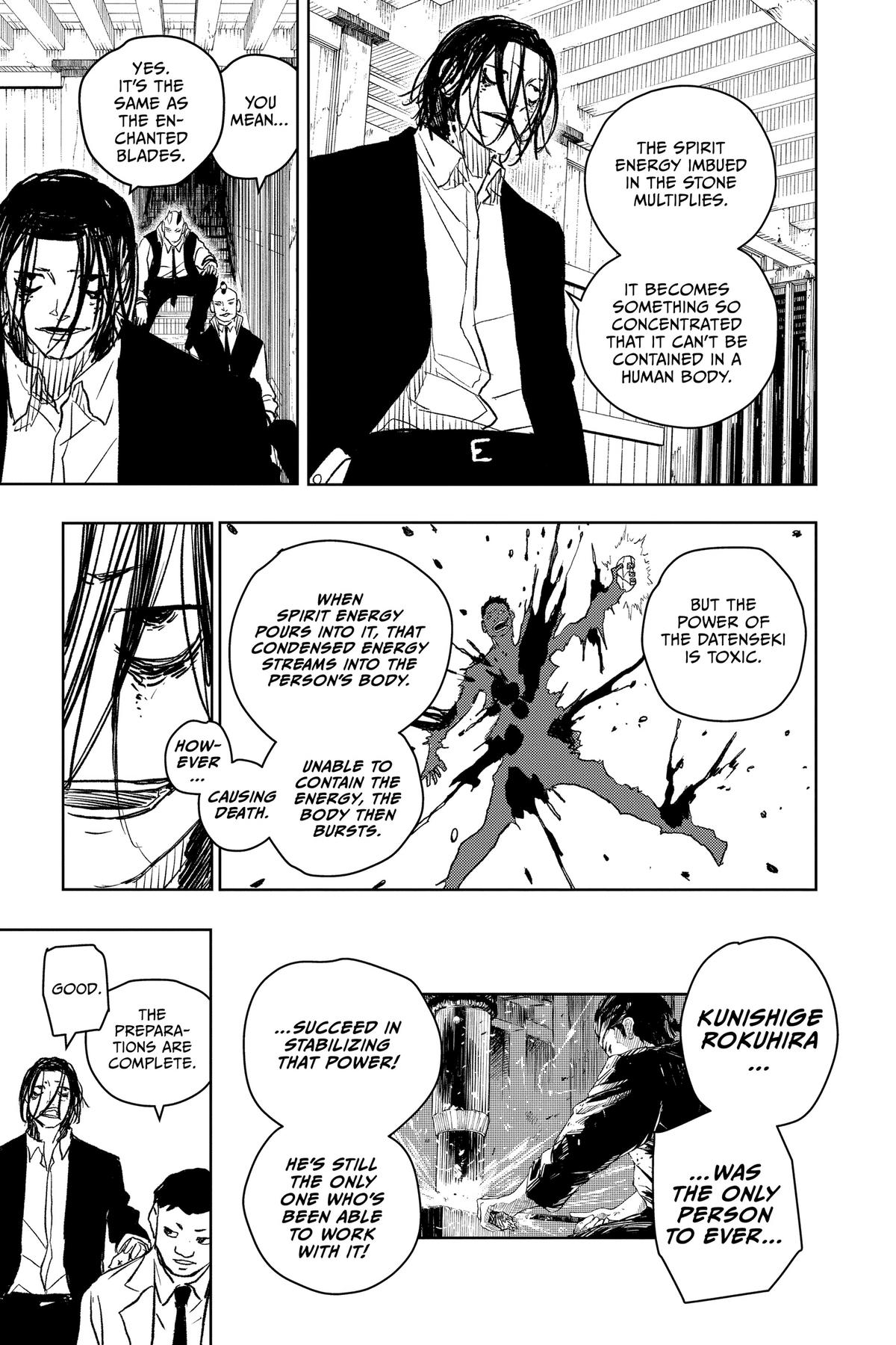 Kagurabachi Manga Chapter 11 page 5 - Awaken scene