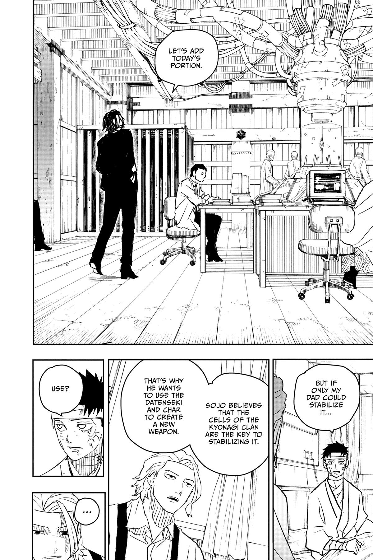 Kagurabachi Manga Chapter 11 page 6 - Awaken scene