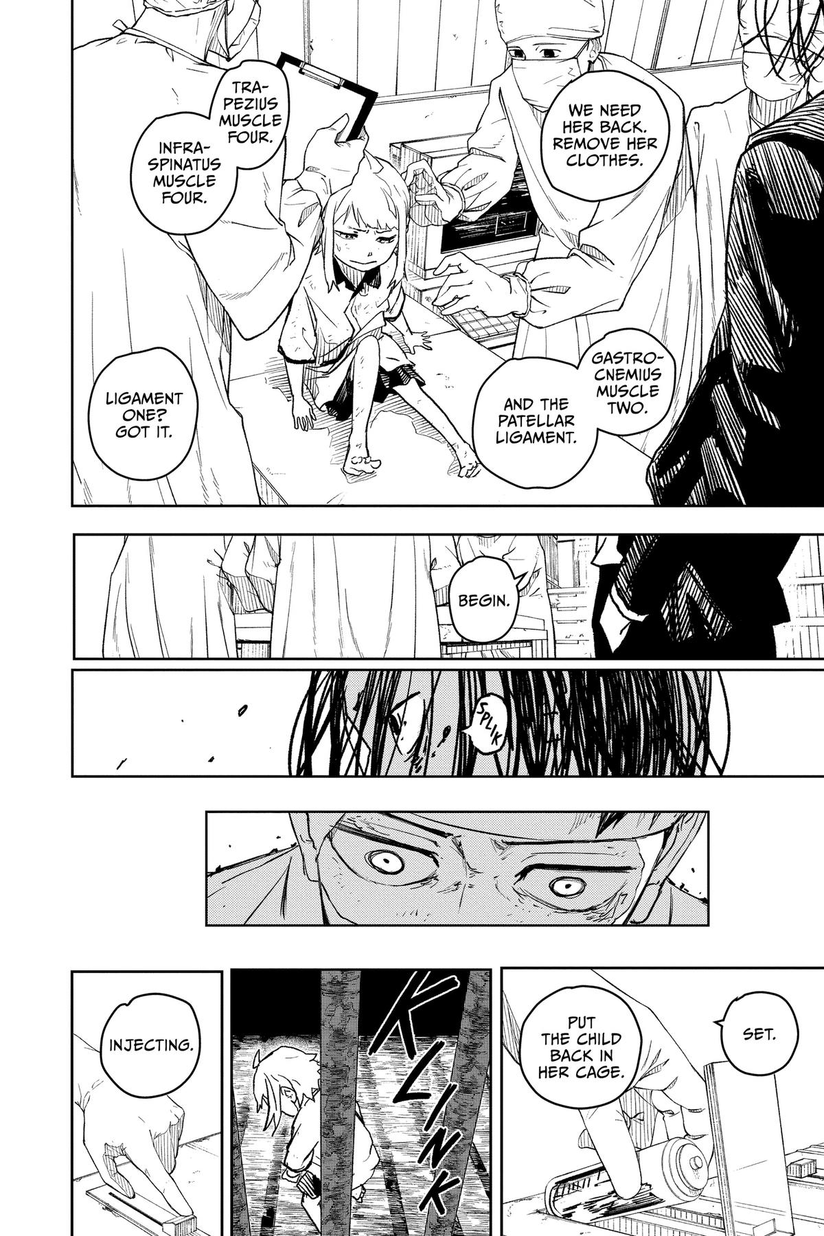Kagurabachi Manga Chapter 11 page 8 - Awaken scene