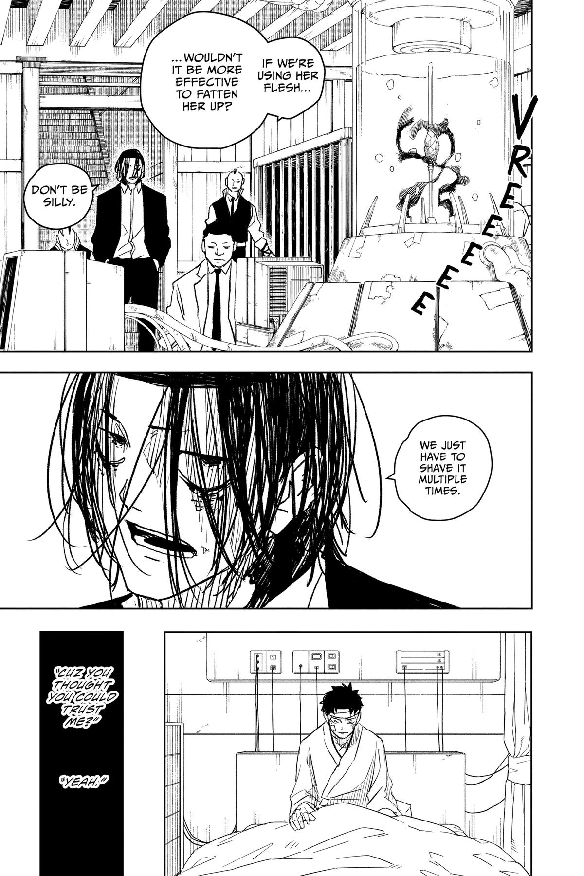 Kagurabachi Manga Chapter 11 page 9 - Awaken scene