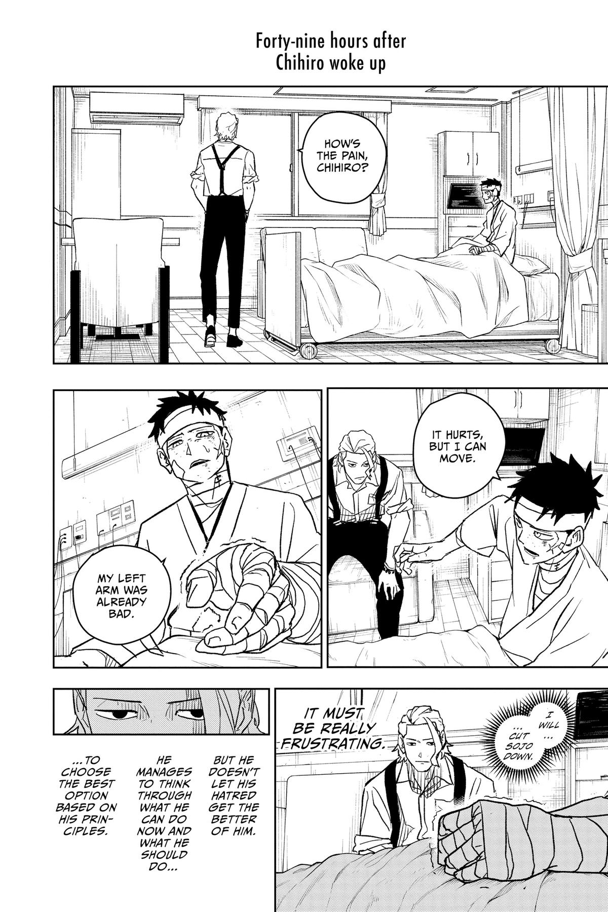 Kagurabachi Manga Chapter 12 page 2 - Preparations scene