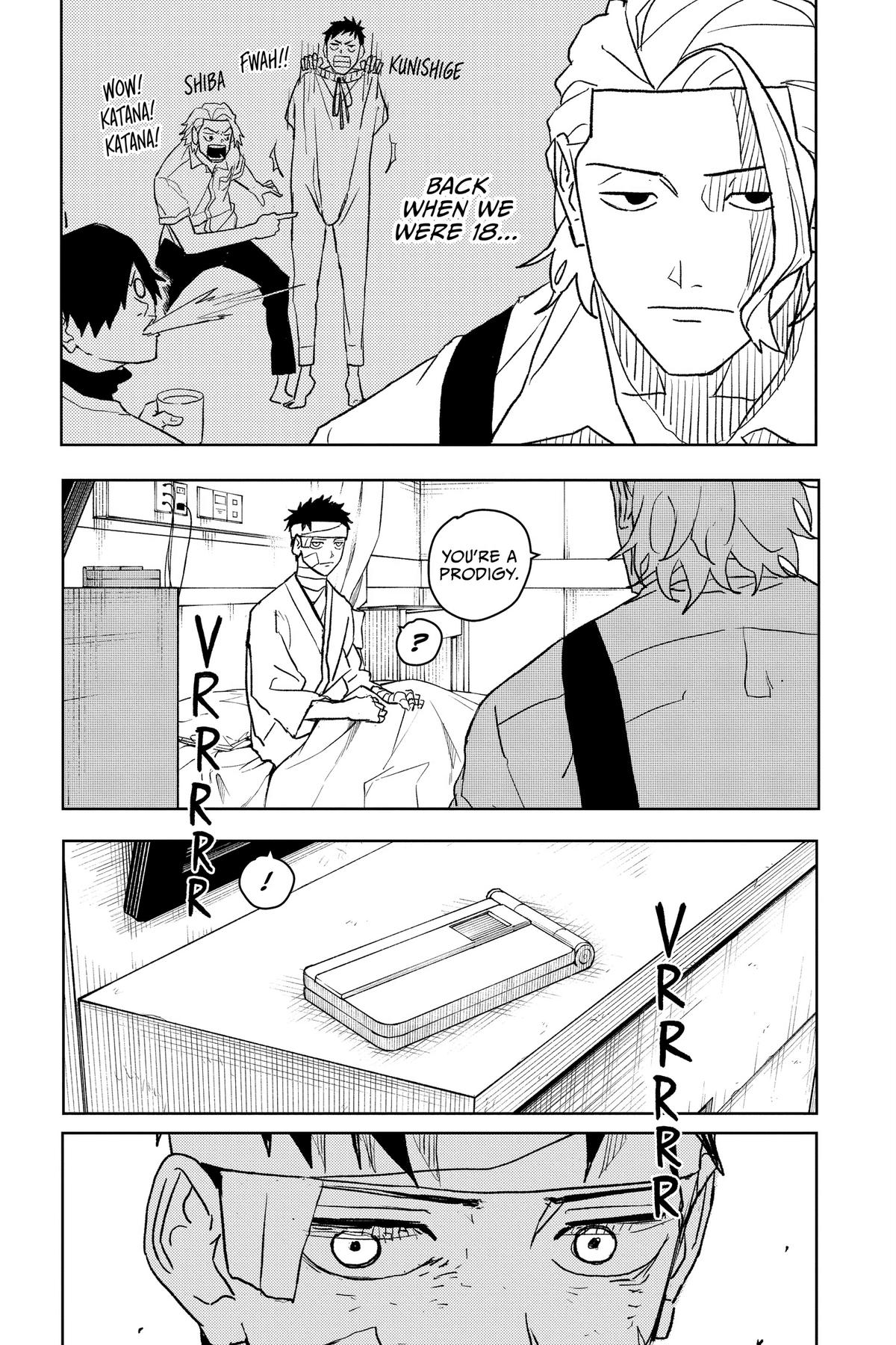 Kagurabachi Manga Chapter 12 page 3 - Preparations scene
