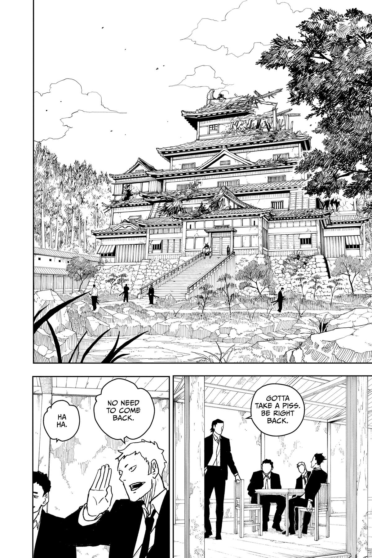 Kagurabachi Manga Chapter 12 page 4 - Preparations scene