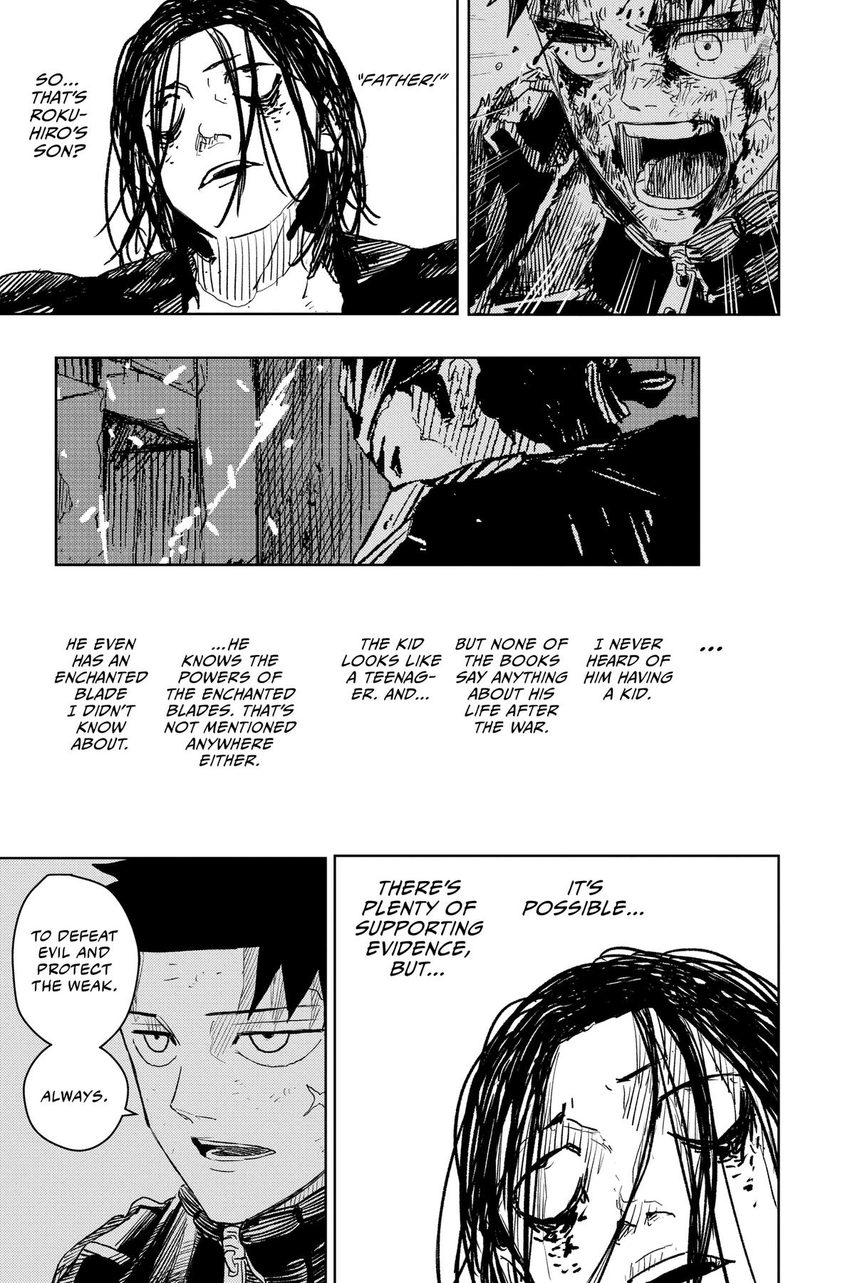 Kagurabachi Manga Chapter 12 page 7 - Preparations scene