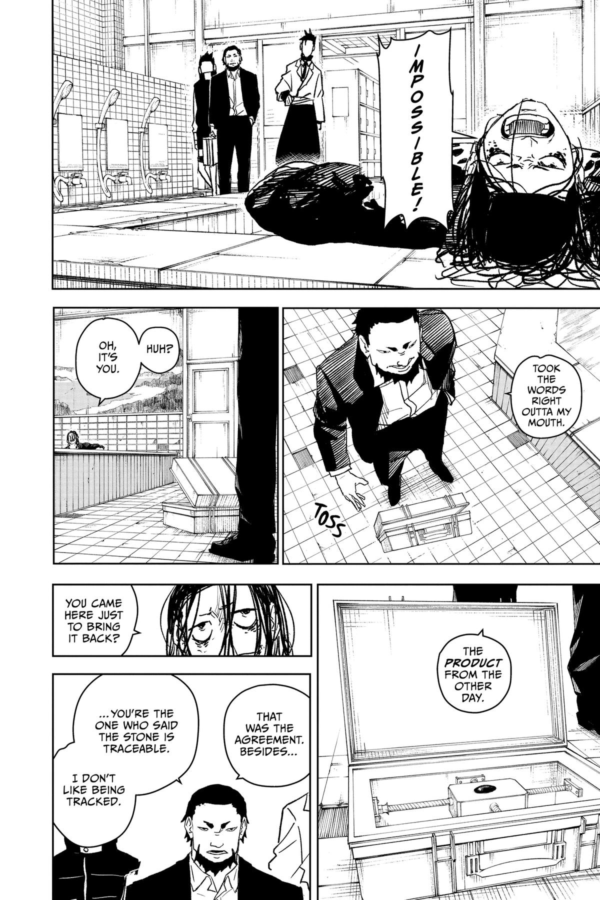 Kagurabachi Manga Chapter 12 page 8 - Preparations scene