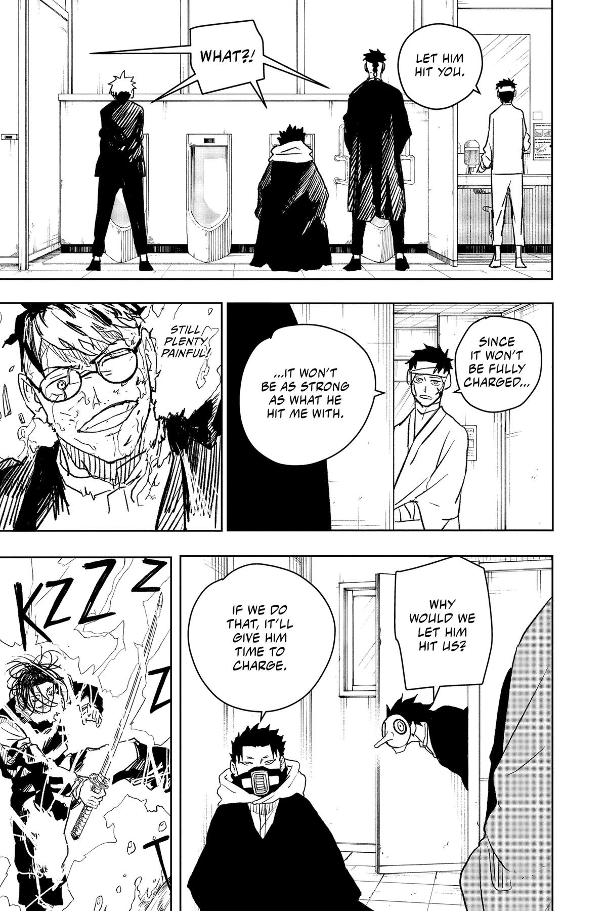 Kagurabachi Manga Chapter 13 page 11 - Elite scene