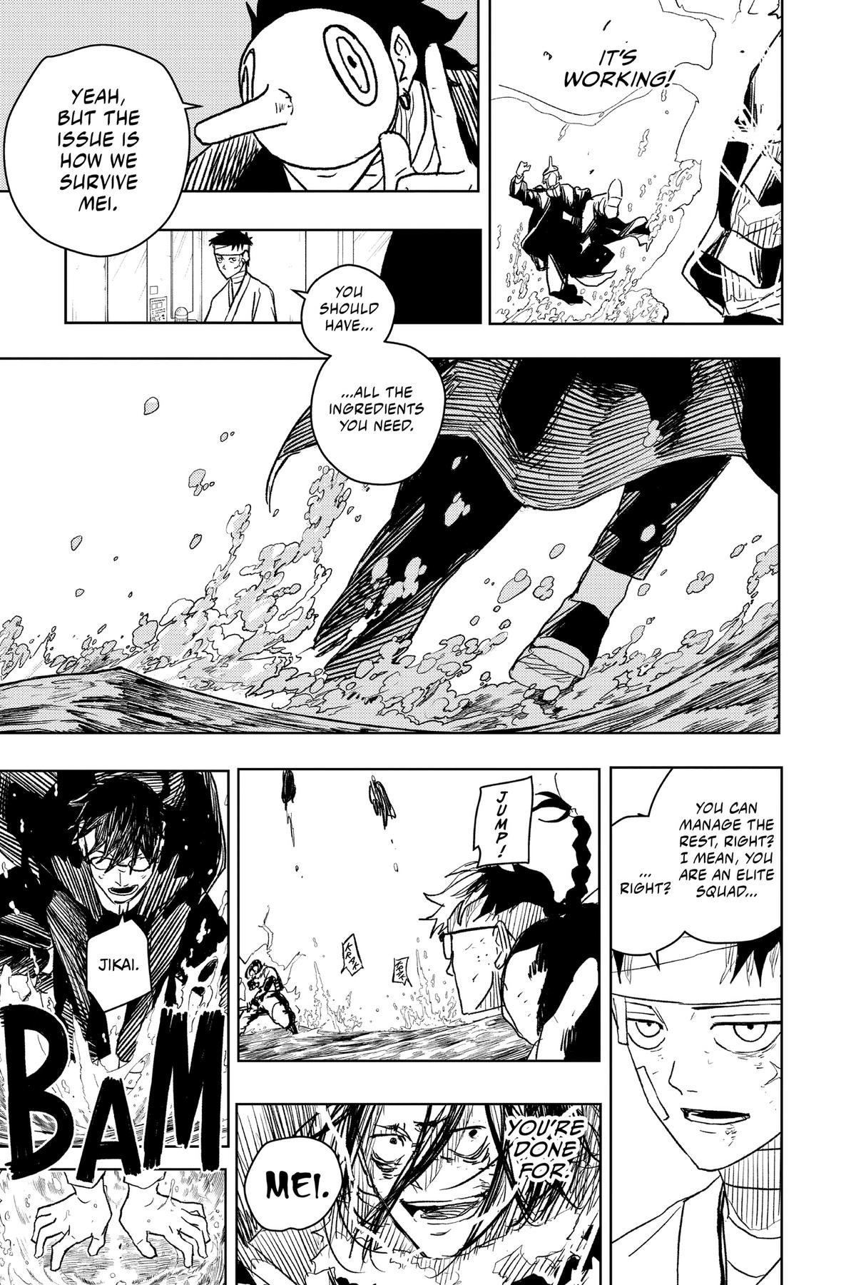 Kagurabachi Manga Chapter 13 page 13 - Elite scene