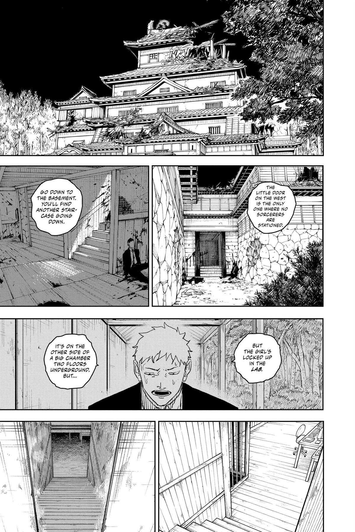 Kagurabachi Manga Chapter 13 page 16 - Elite scene