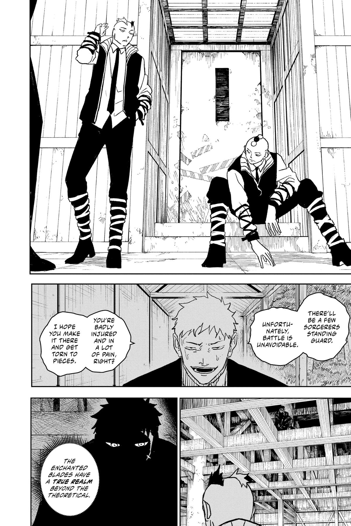 Kagurabachi Manga Chapter 13 page 17 - Elite scene