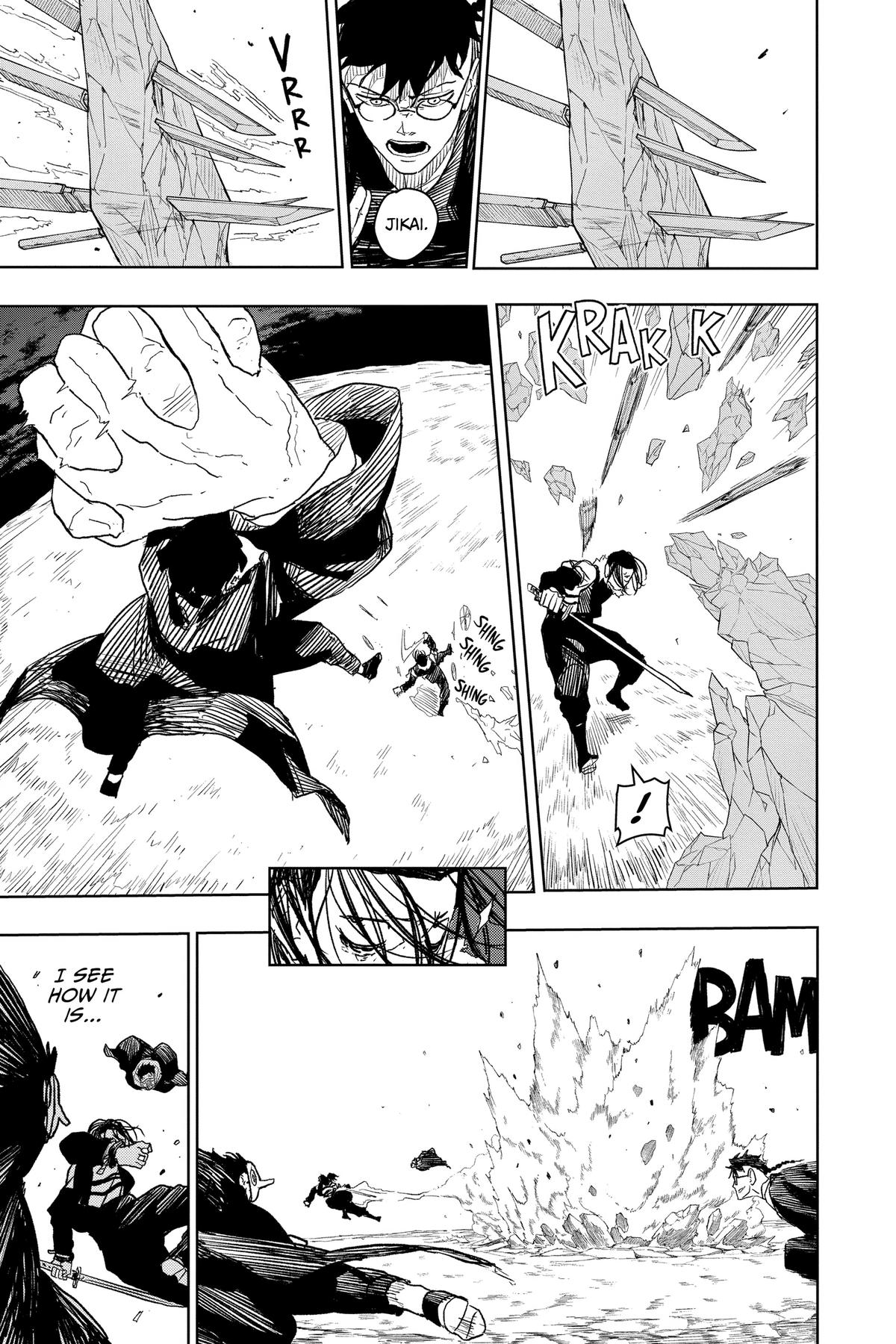 Kagurabachi Manga Chapter 13 page 7 - Elite scene