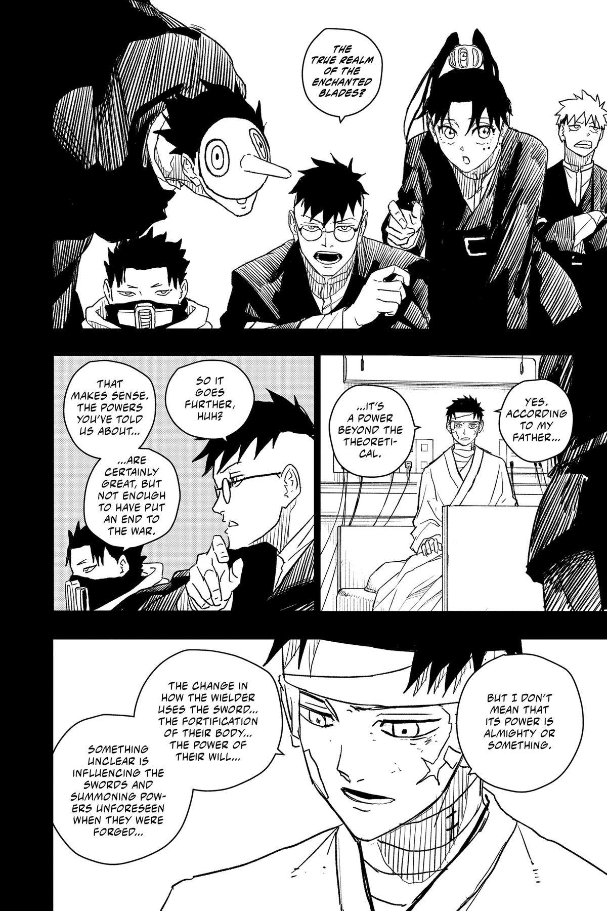 Kagurabachi Manga Chapter 14 page 2 - The True Realm scene