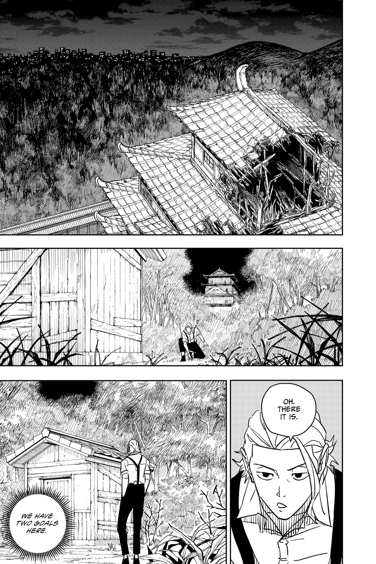 Kagurabachi Manga Chapter 14 page 3 - The True Realm scene