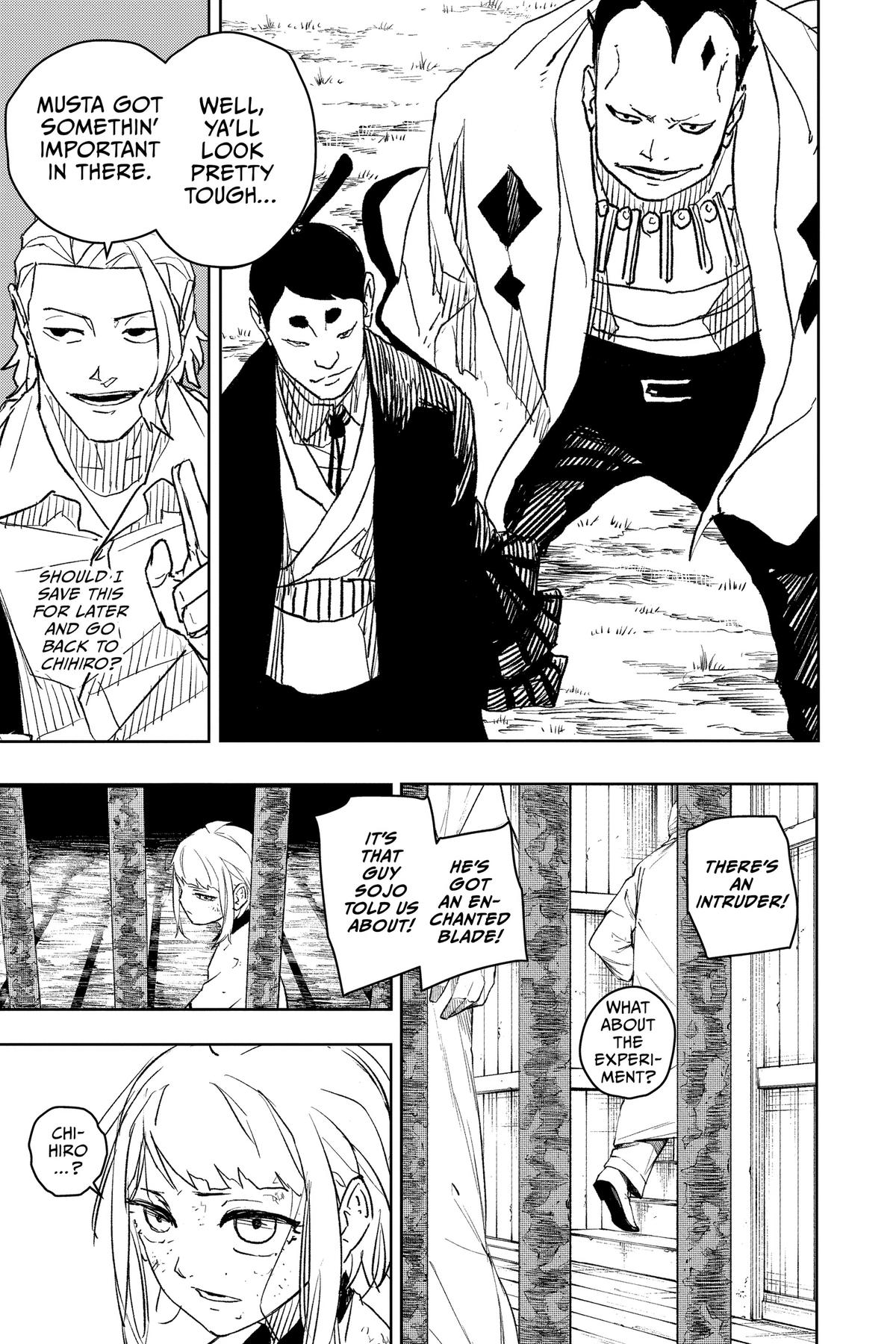 Kagurabachi Manga Chapter 14 page 7 - The True Realm scene