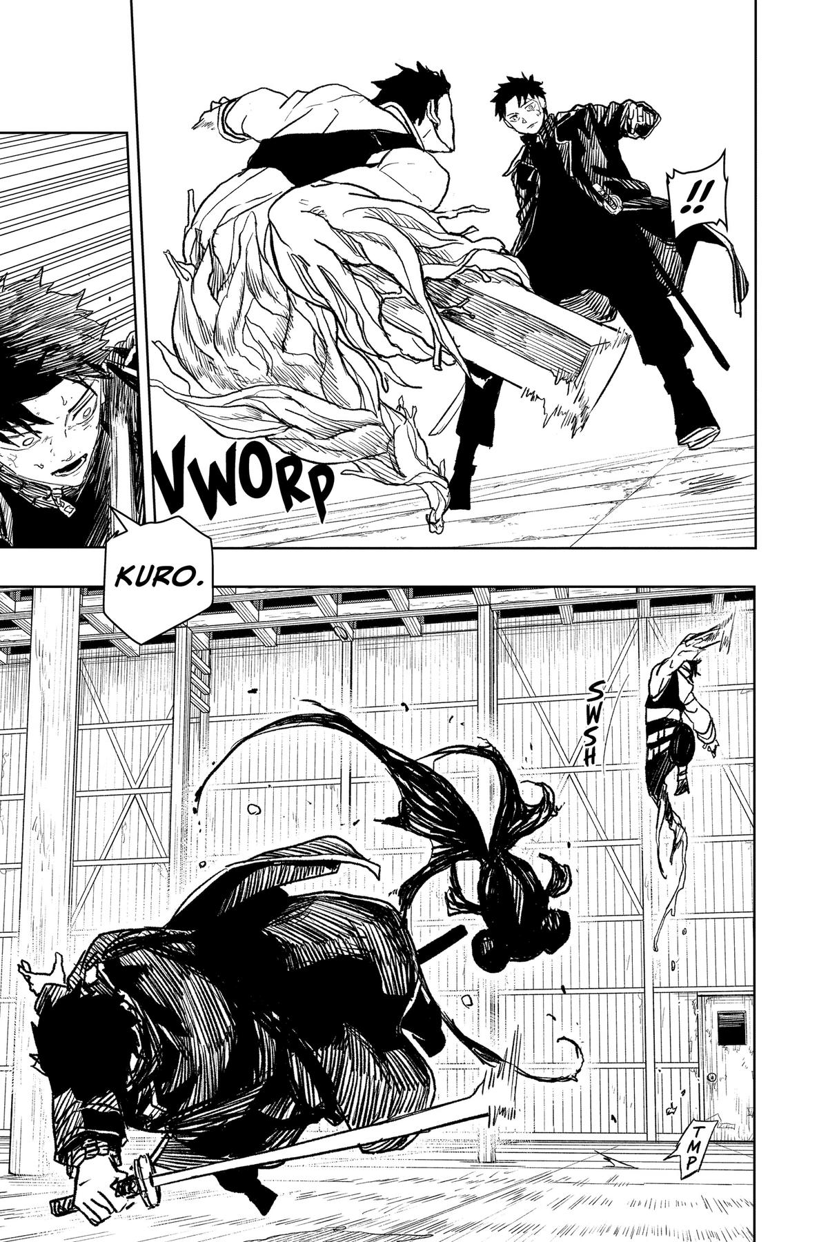 Kagurabachi Manga Chapter 14 page 9 - The True Realm scene