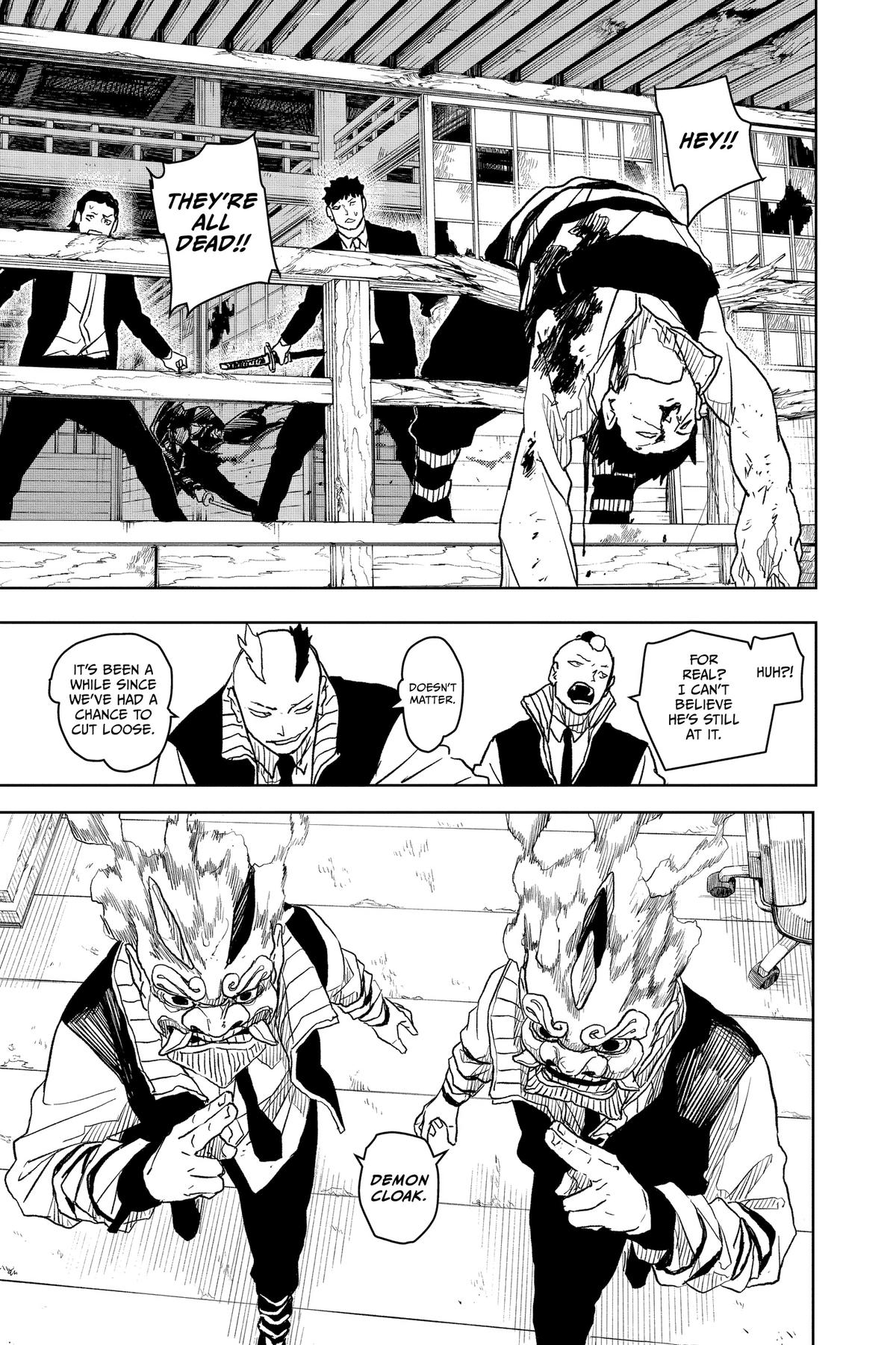 Kagurabachi Manga Chapter 15 page 17 - Food scene